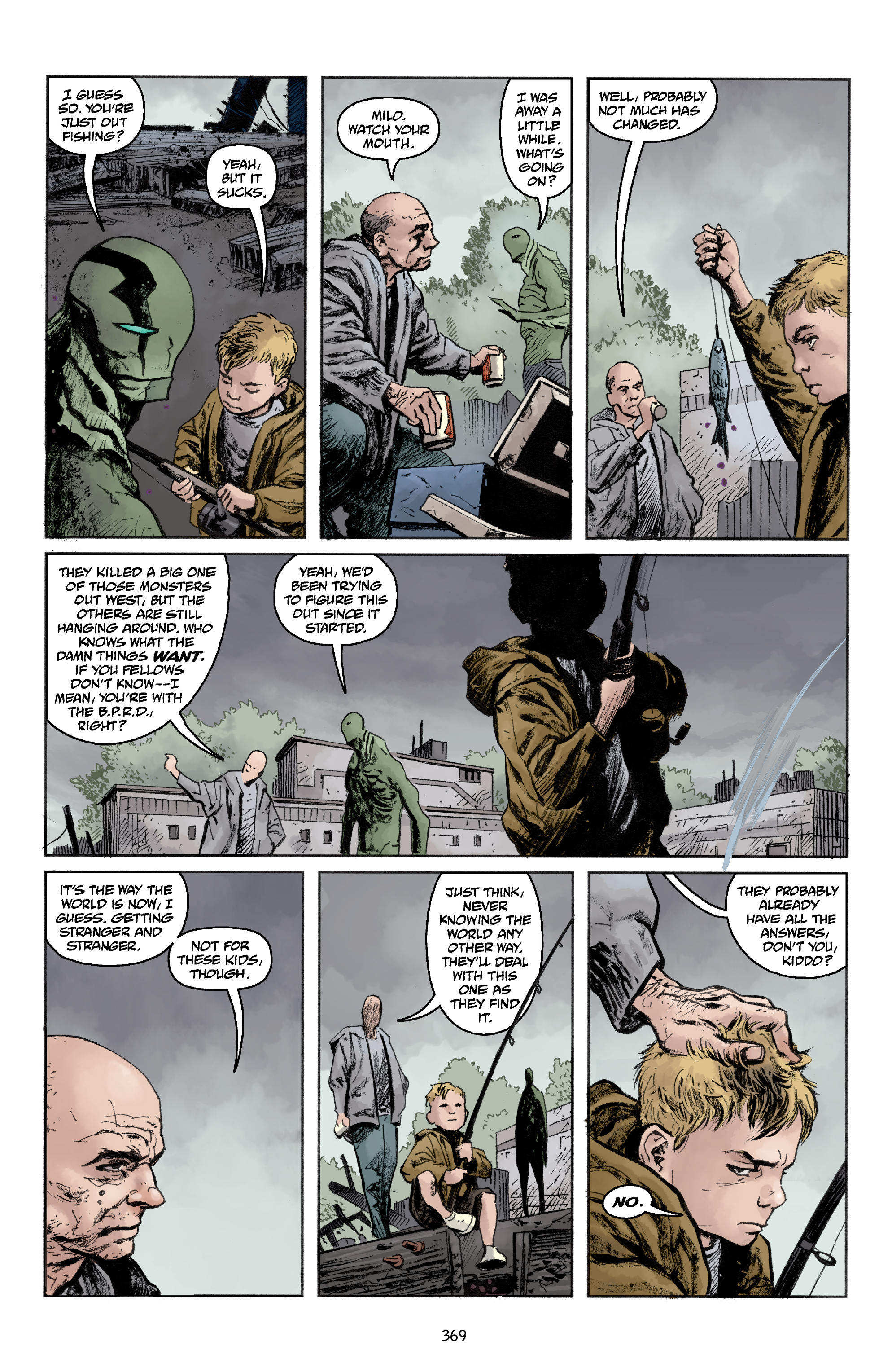 Read online Abe Sapien comic -  Issue # _TPB Dark and Terrible 2 (Part 4) - 68
