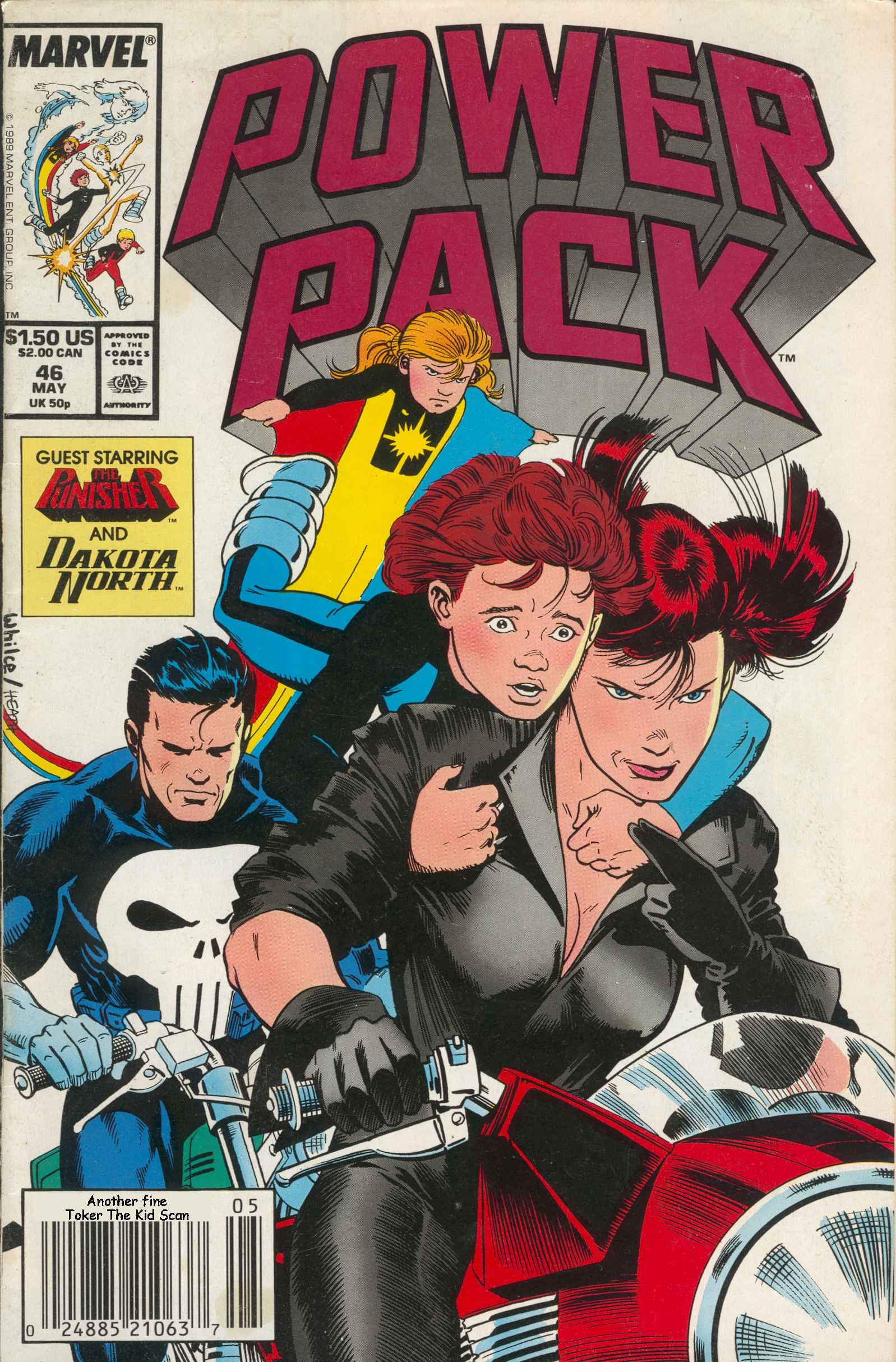 Read online Power Pack (1984) comic -  Issue #46 - 1