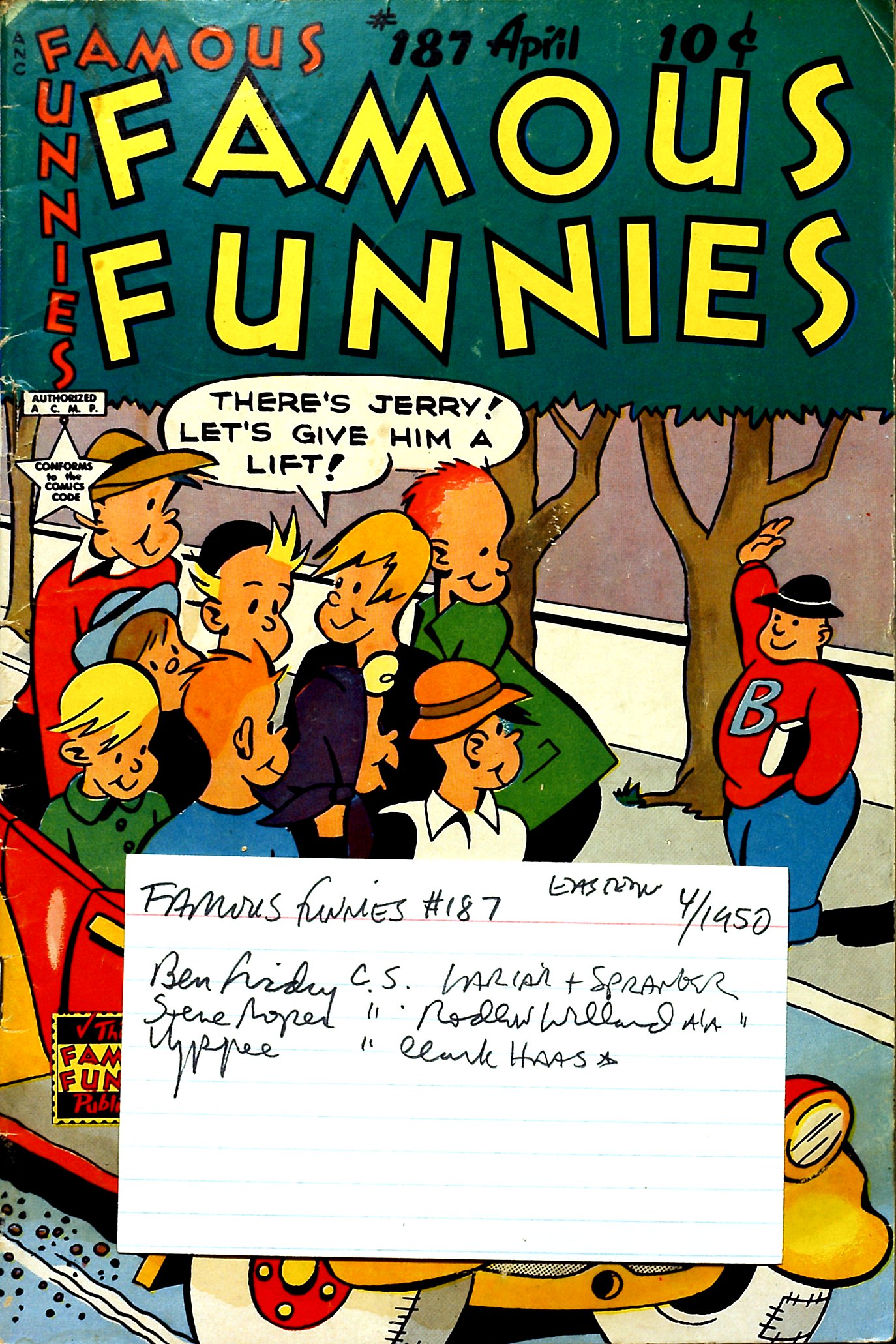 Read online Famous Funnies comic -  Issue #187 - 53