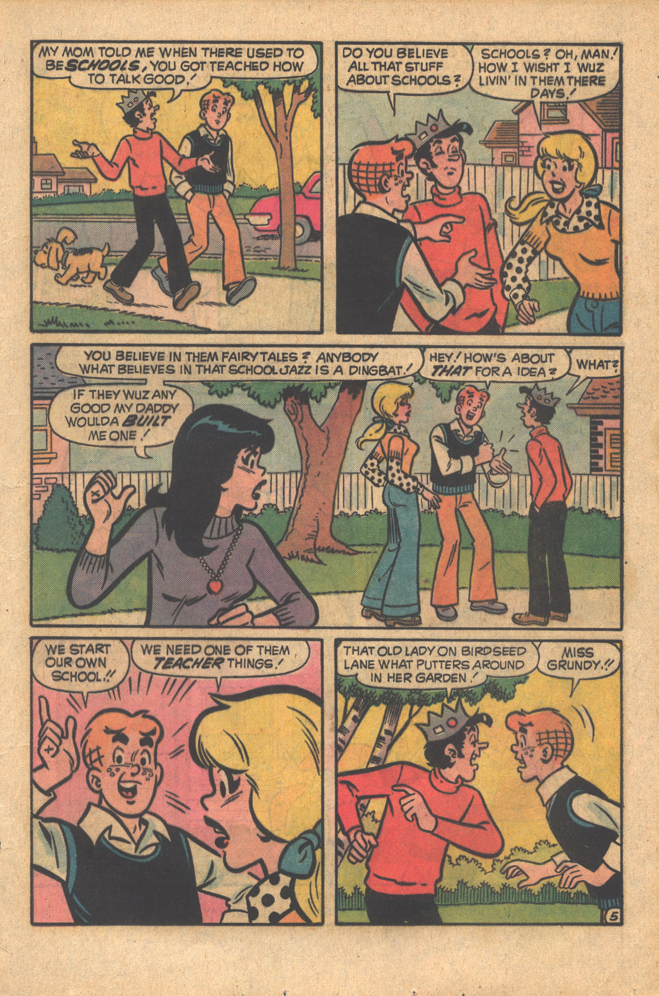 Read online Archie at Riverdale High (1972) comic -  Issue #17 - 17