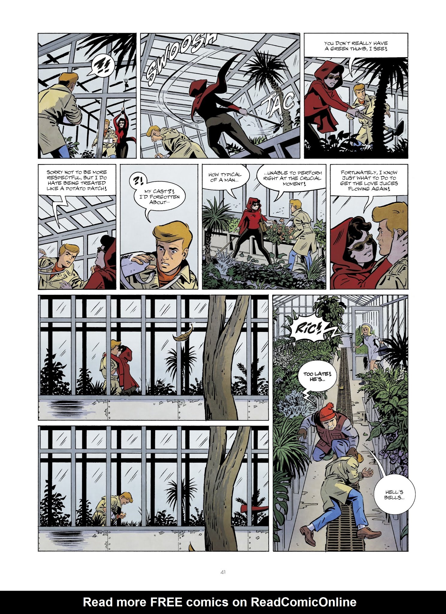 Read online The Mighty Return of Ric Hochet comic -  Issue #2 - 41