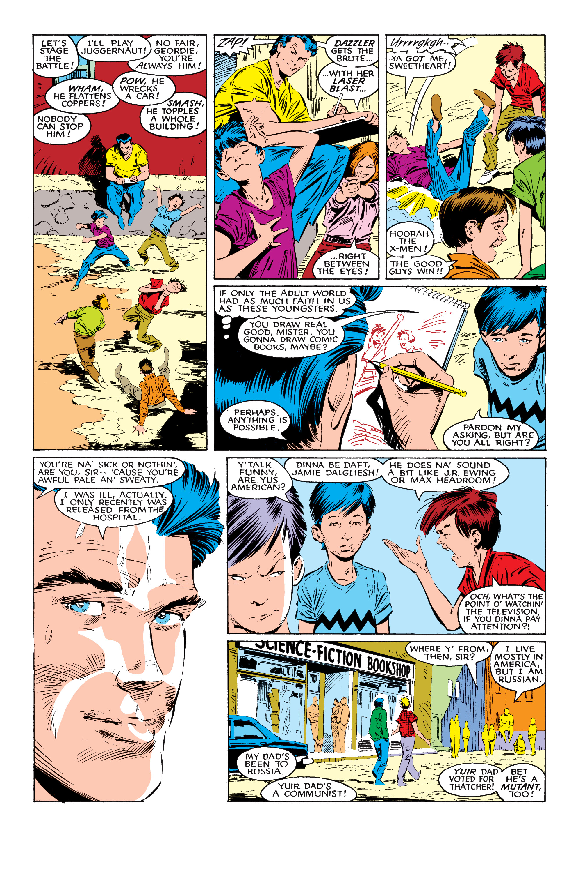 Read online X-Men Milestones: Fall of the Mutants comic -  Issue # TPB (Part 1) - 6
