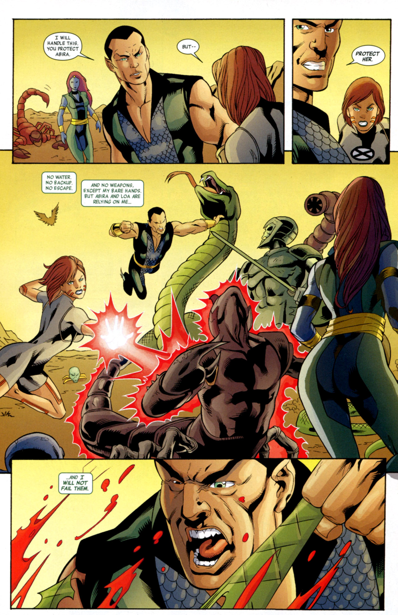 Read online Namor: The First Mutant comic -  Issue #8 - 8