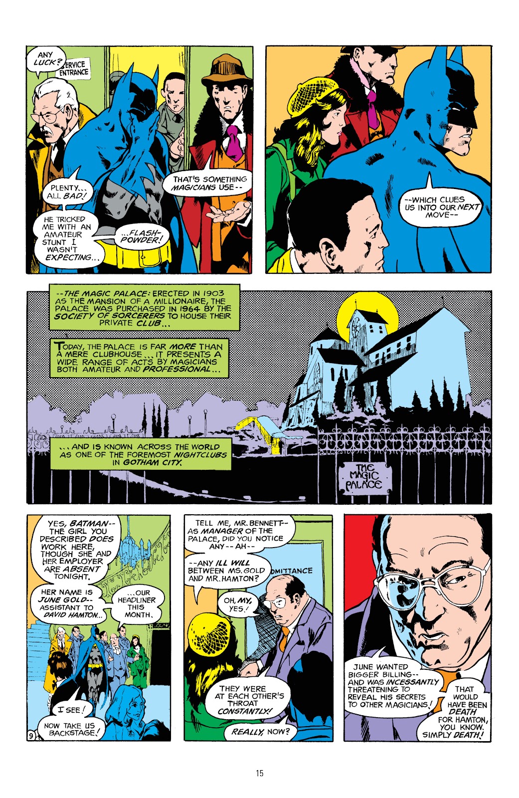 Legends of the Dark Knight: Michael Golden issue TPB (Part 1) - Page 14