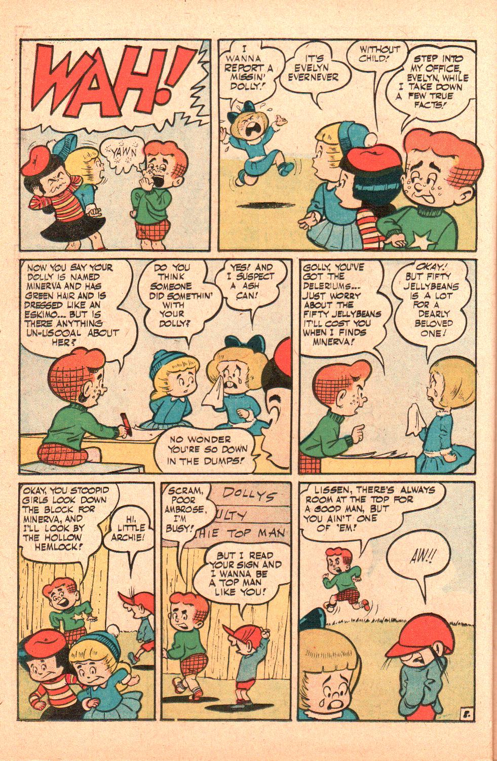 Read online Little Archie (1956) comic -  Issue #6 - 10