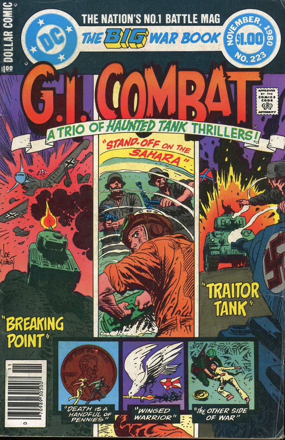 Read online G.I. Combat (1952) comic -  Issue #223 - 1