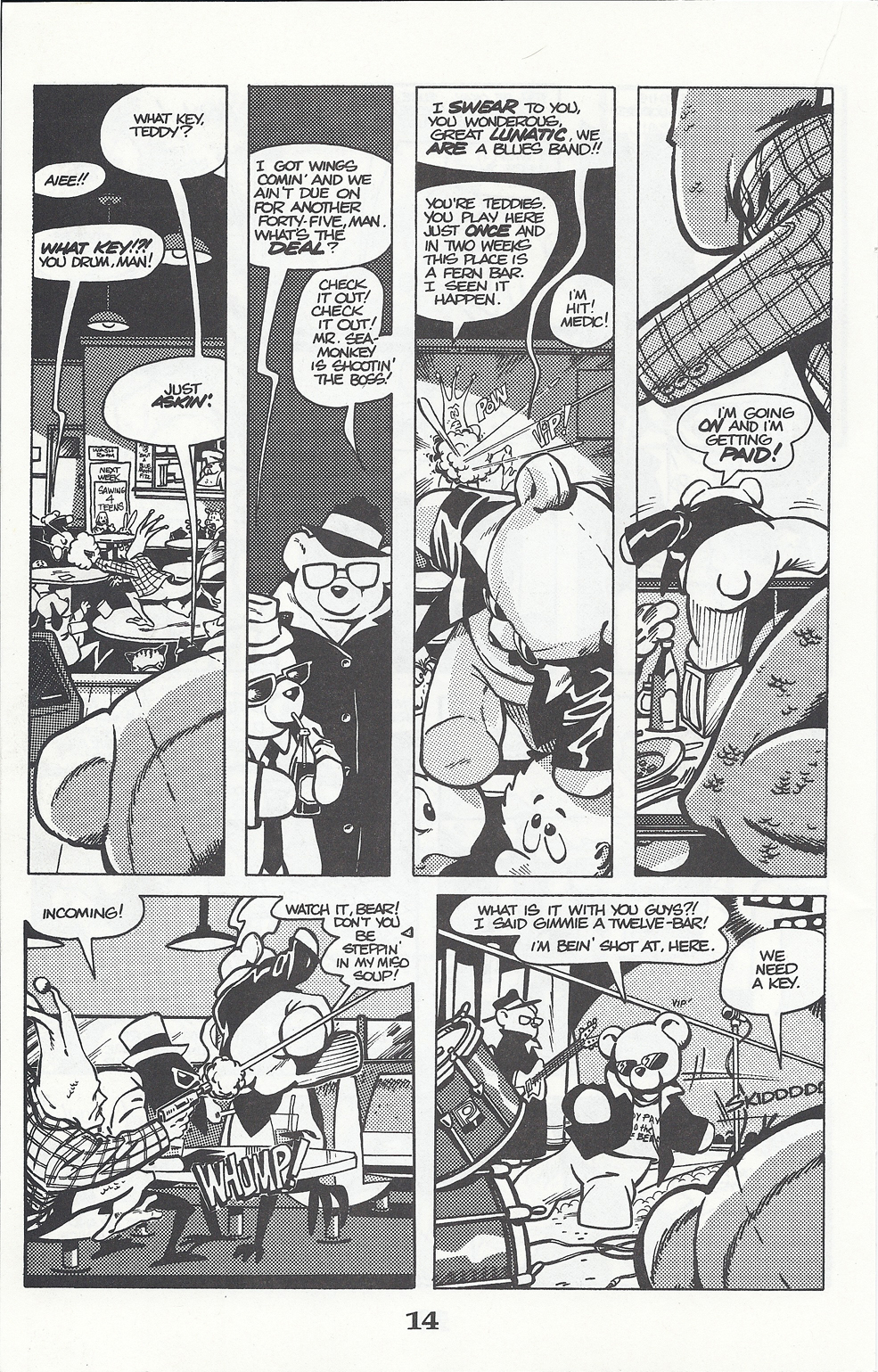 Read online Critters comic -  Issue #23 - 16