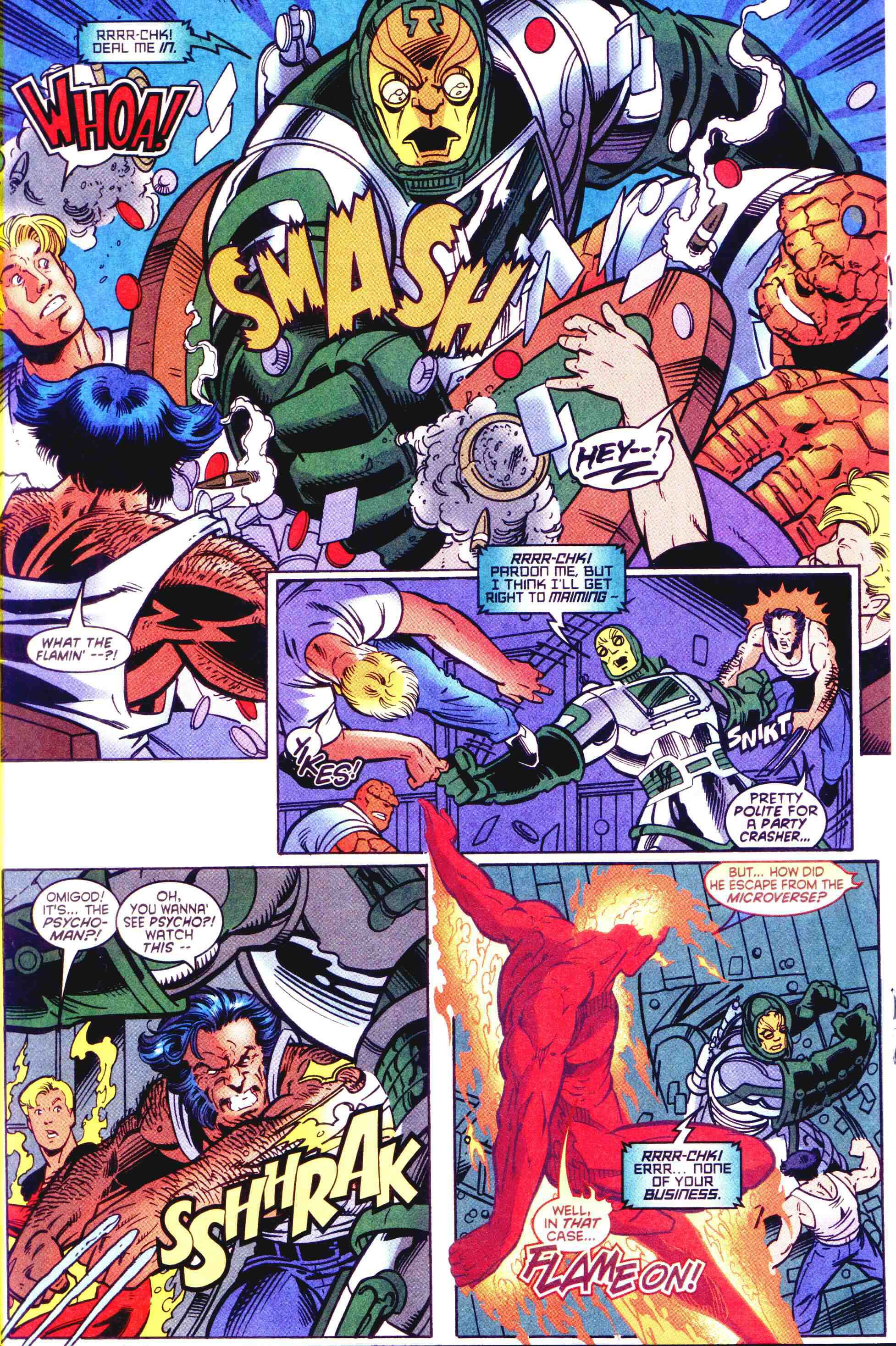 Read online X-Men Annual comic -  Issue #22 - 20