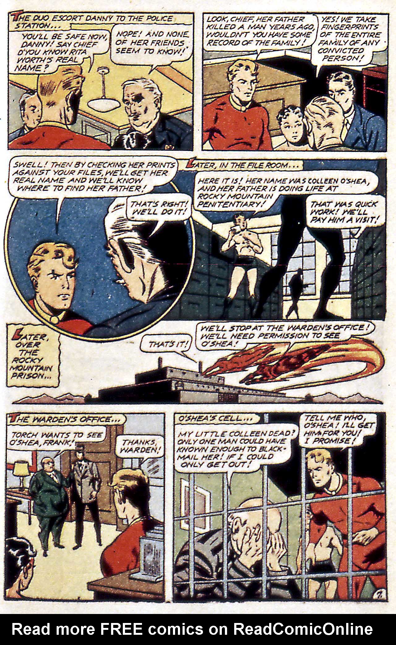 Read online The Human Torch (1940) comic -  Issue #19 - 10