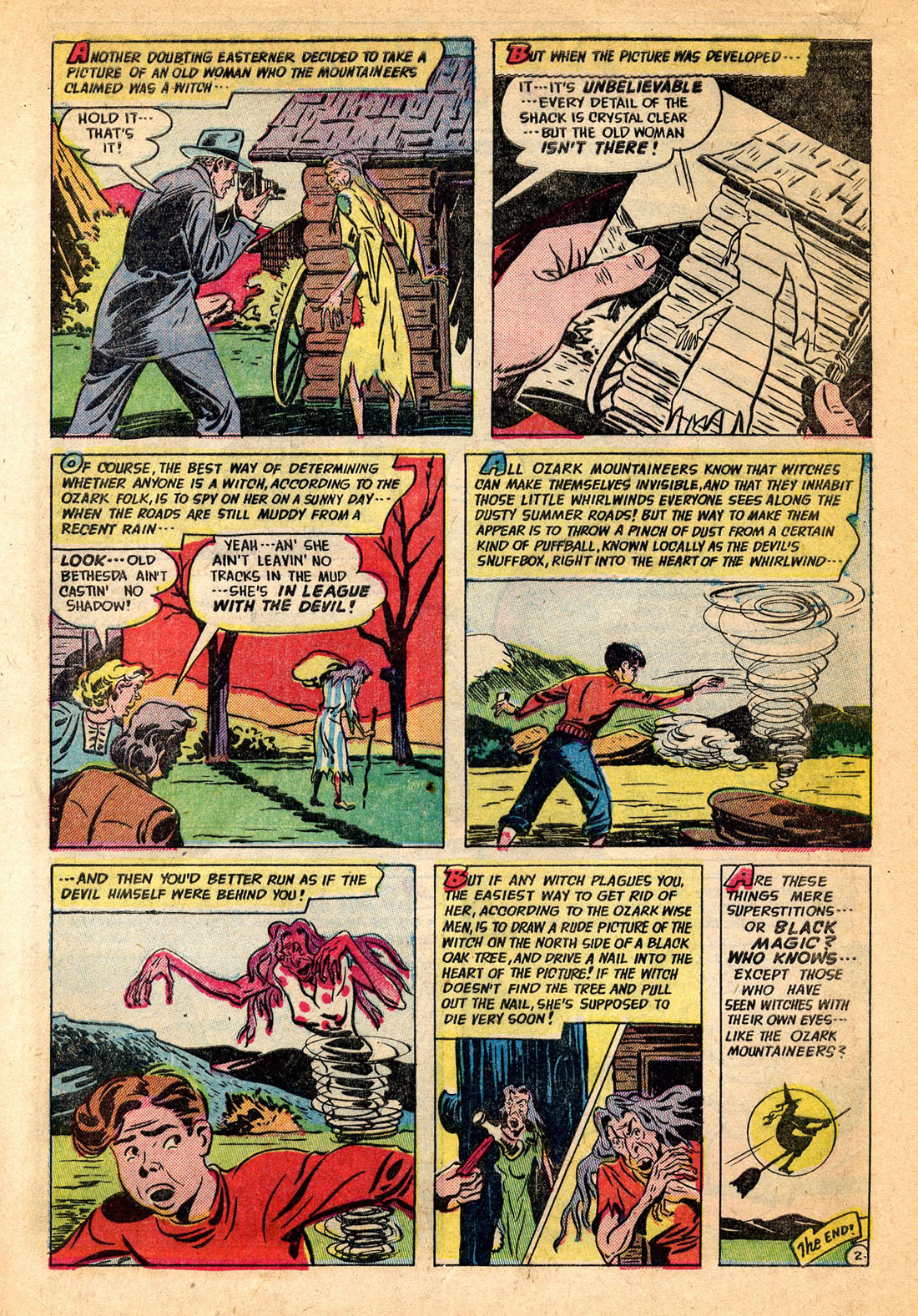 Read online Adventures Into The Unknown comic -  Issue #17 - 22