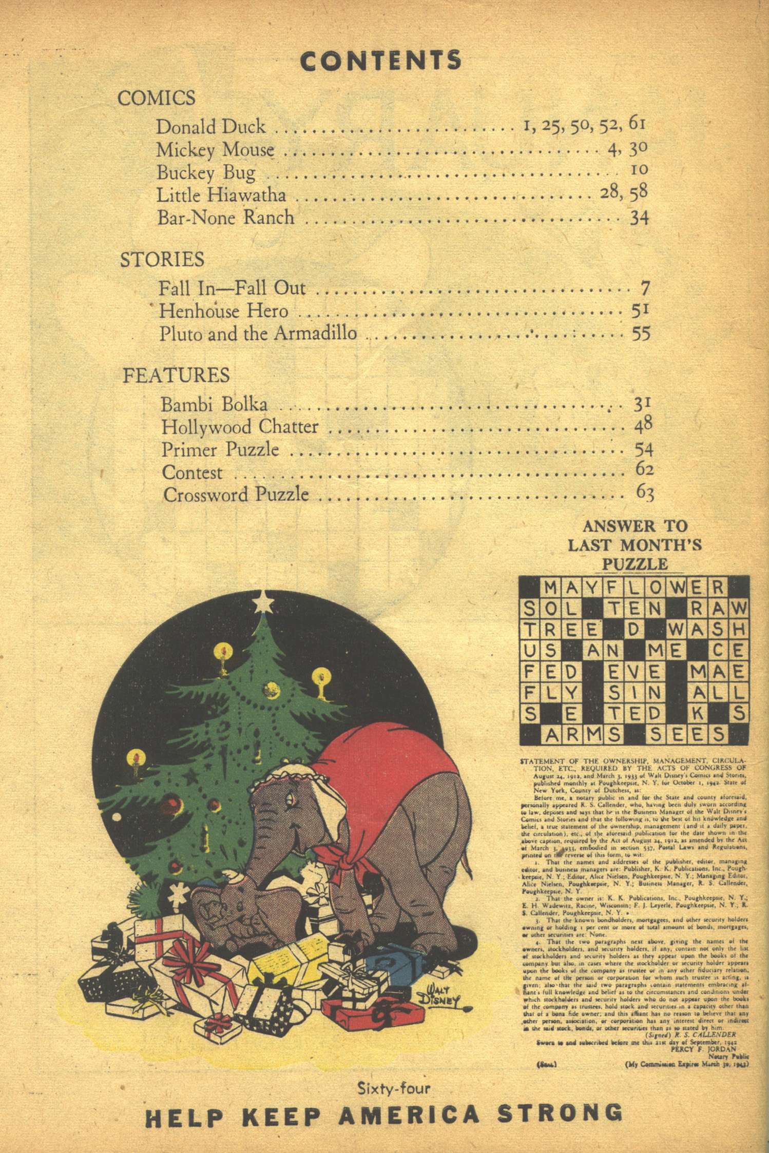 Read online Walt Disney's Comics and Stories comic -  Issue #28 - 66