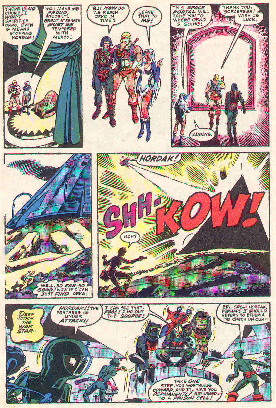 Read online Masters of the Universe (1986) comic -  Issue #9 - 18