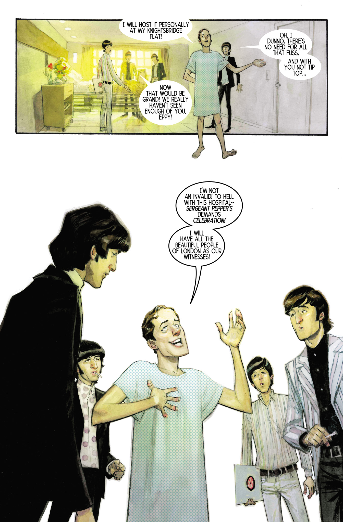 Read online The Fifth Beatle: The Brian Epstein Story comic -  Issue # TPB - 111