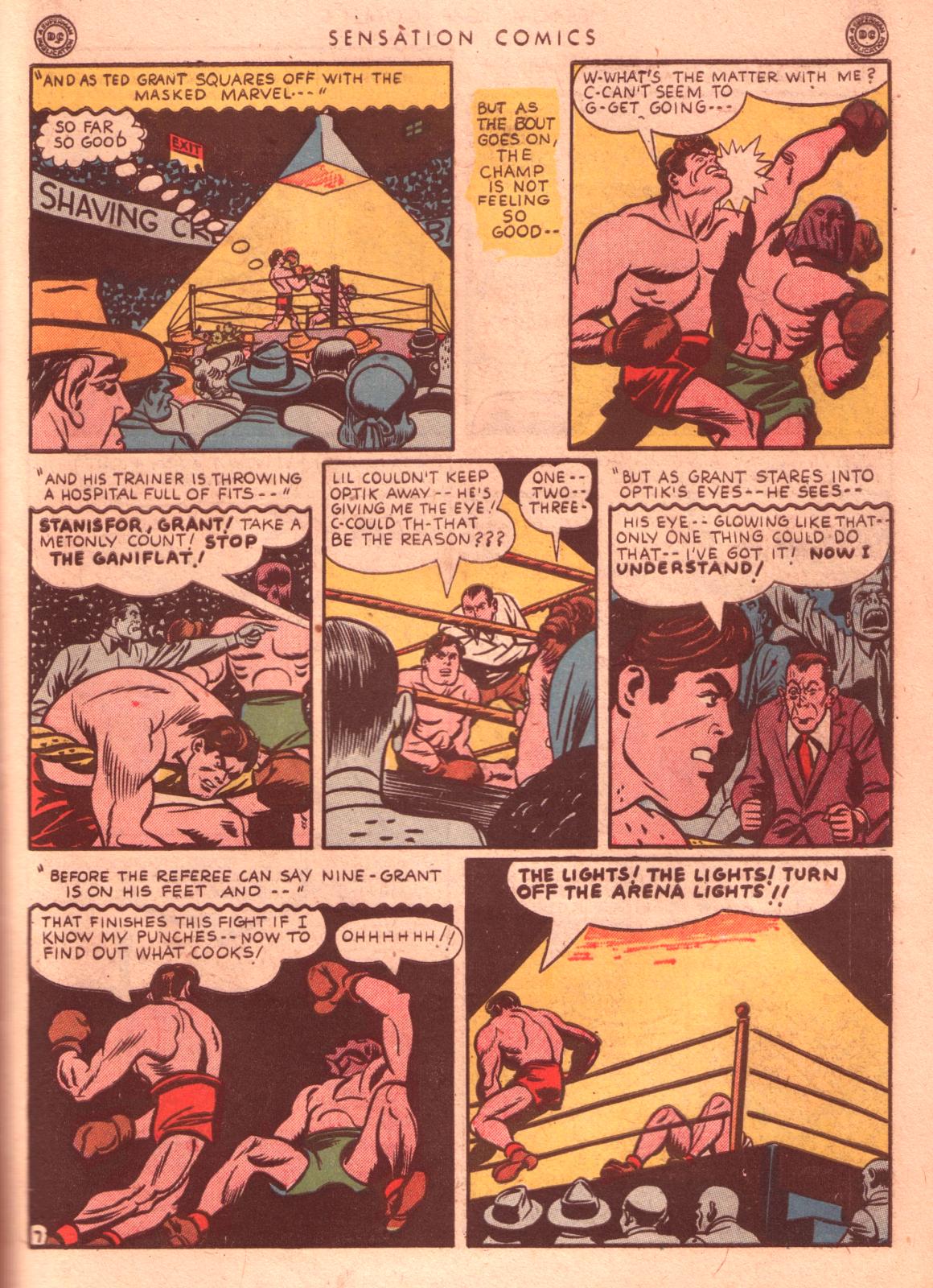 Read online Sensation (Mystery) Comics comic -  Issue #35 - 47