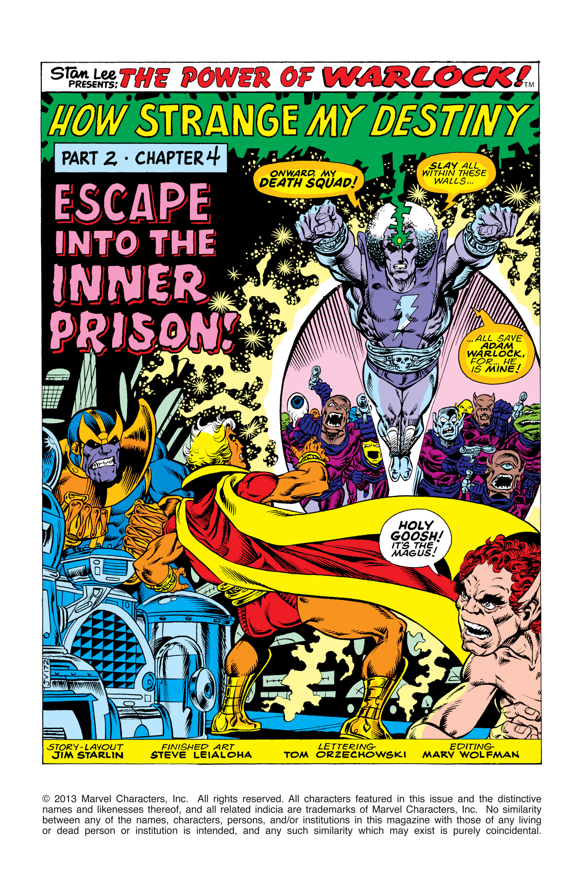 Read online Warlock (1972) comic -  Issue #11 - 2