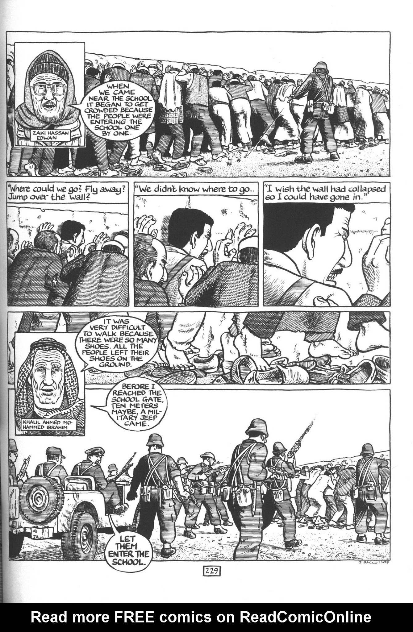 Read online Footnotes in Gaza comic -  Issue # TPB - 248