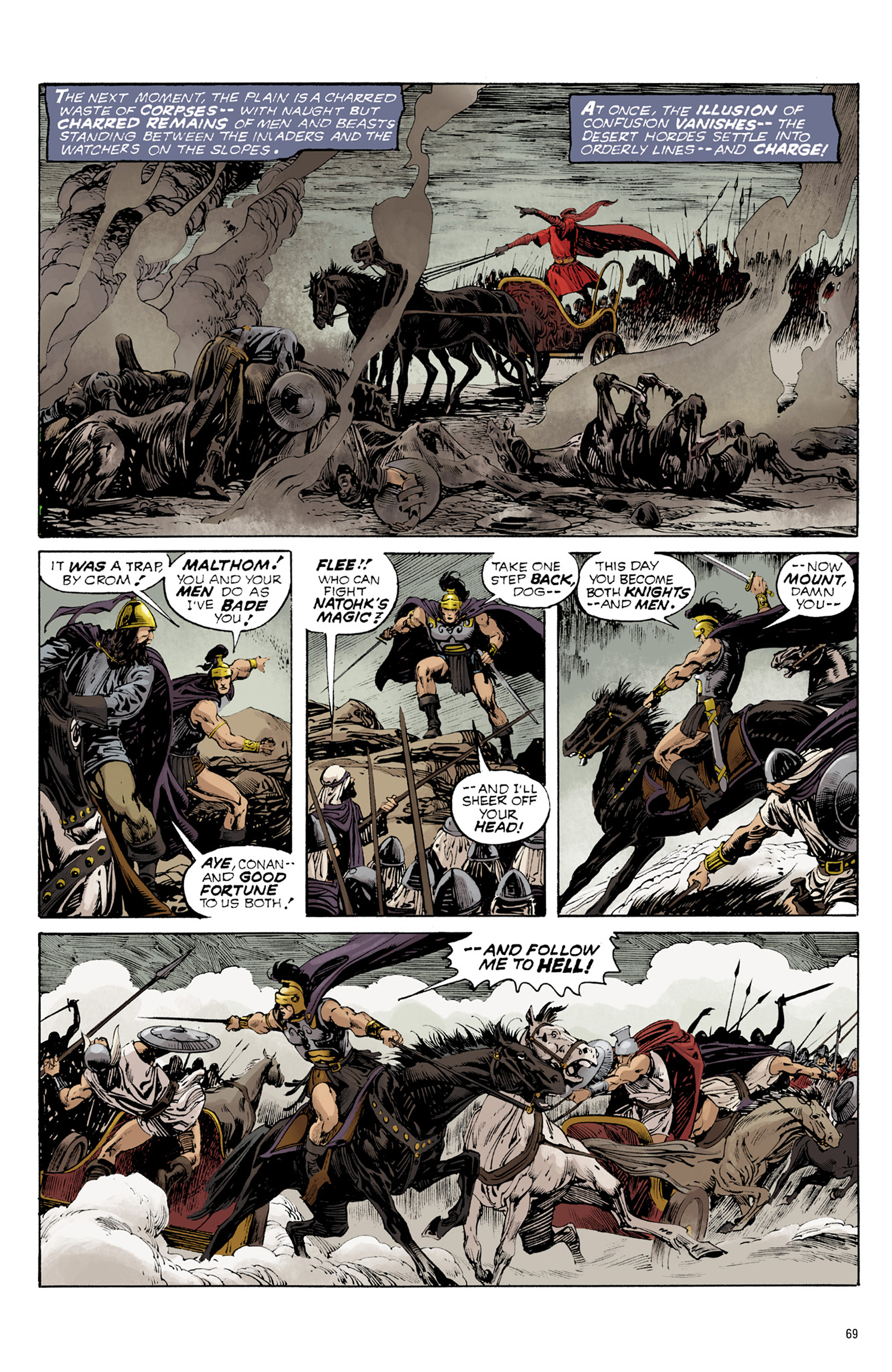 Read online Robert E. Howard's Savage Sword comic -  Issue #9 - 70