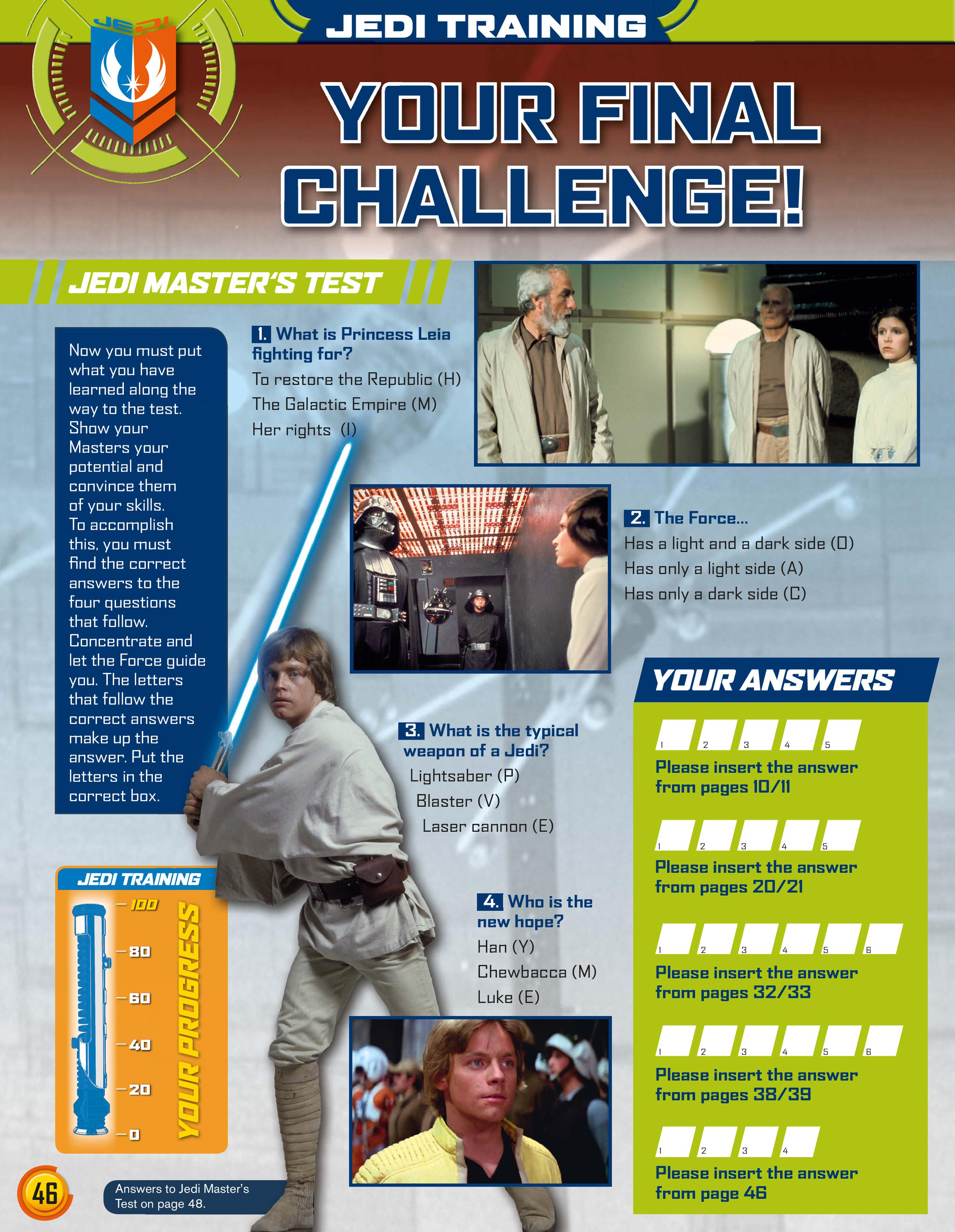 Read online Star Wars Jedi Master Magazine comic -  Issue #4 - 46