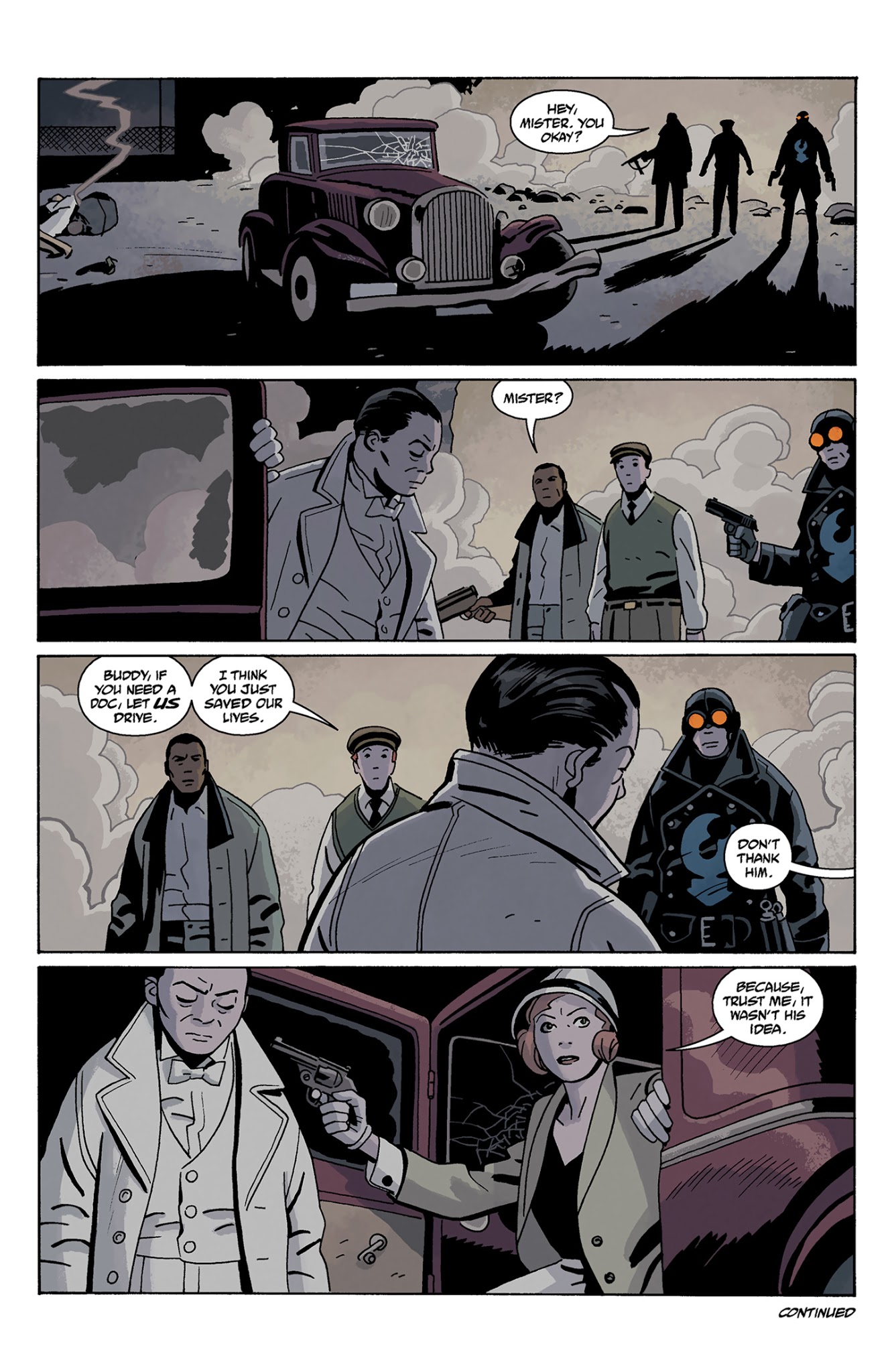 Read online Lobster Johnson: The Burning Hand comic -  Issue #4 - 24