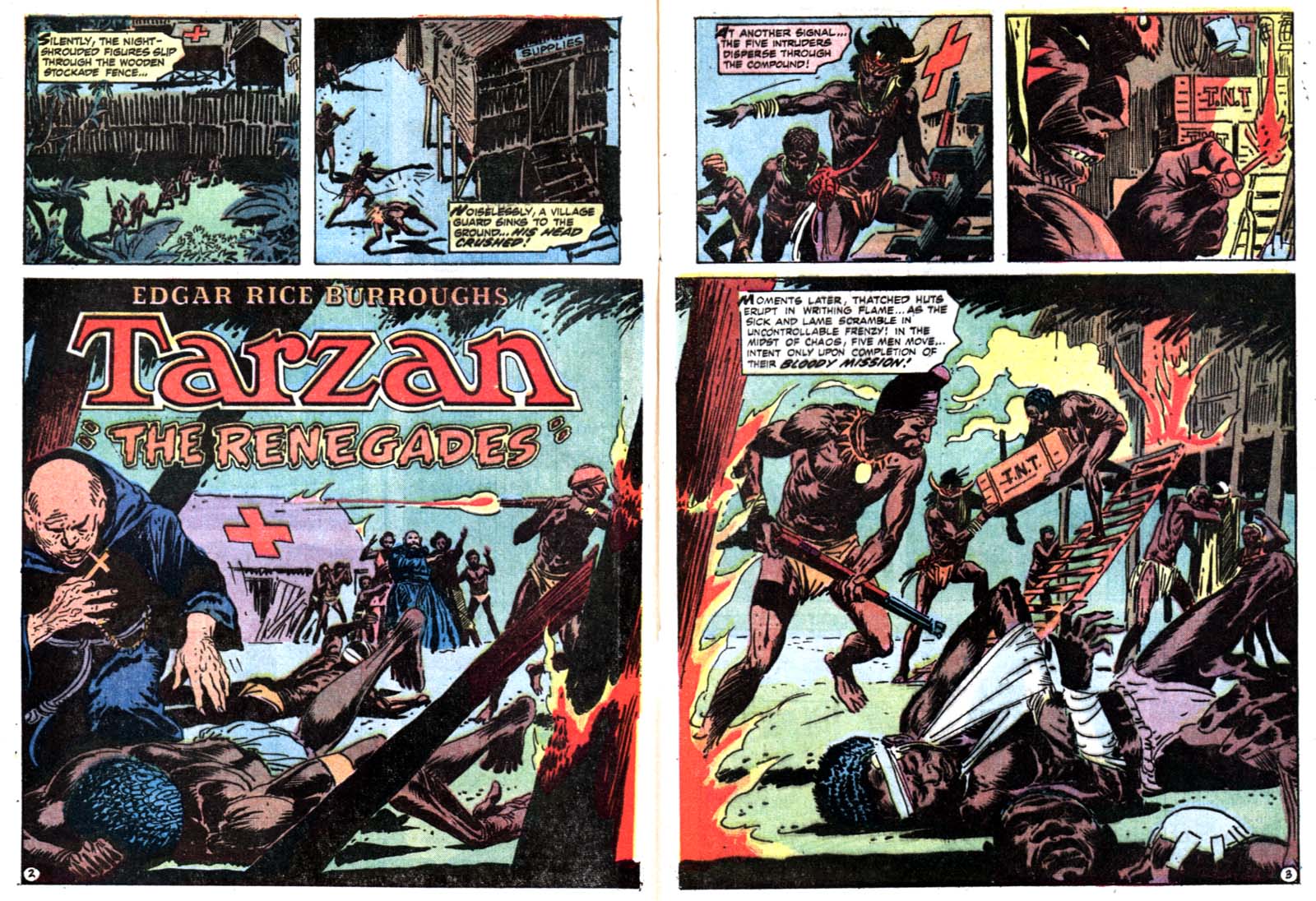 Read online Tarzan (1972) comic -  Issue #216 - 4