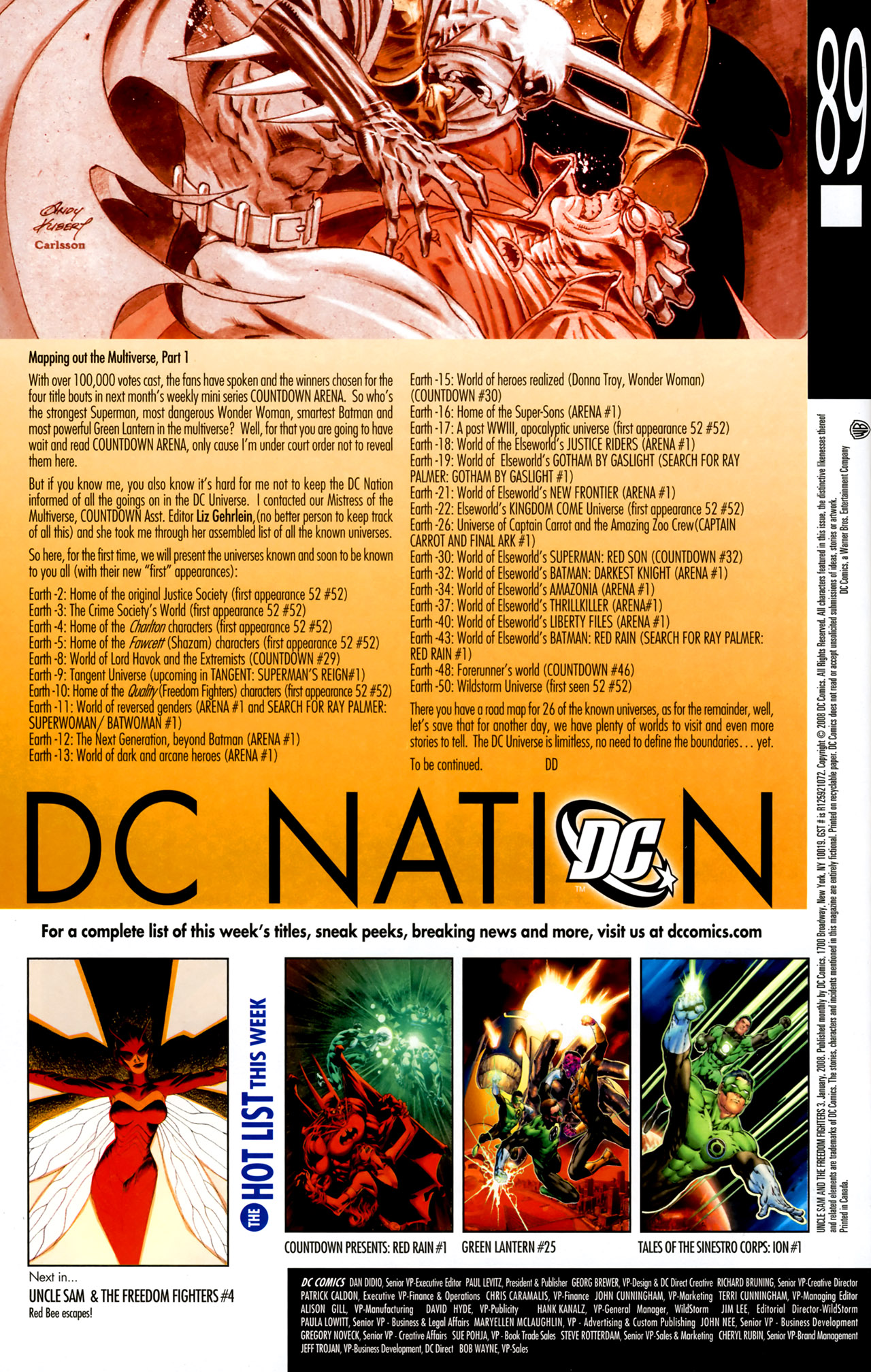 Read online Uncle Sam and the Freedom Fighters (2007) comic -  Issue #3 - 23