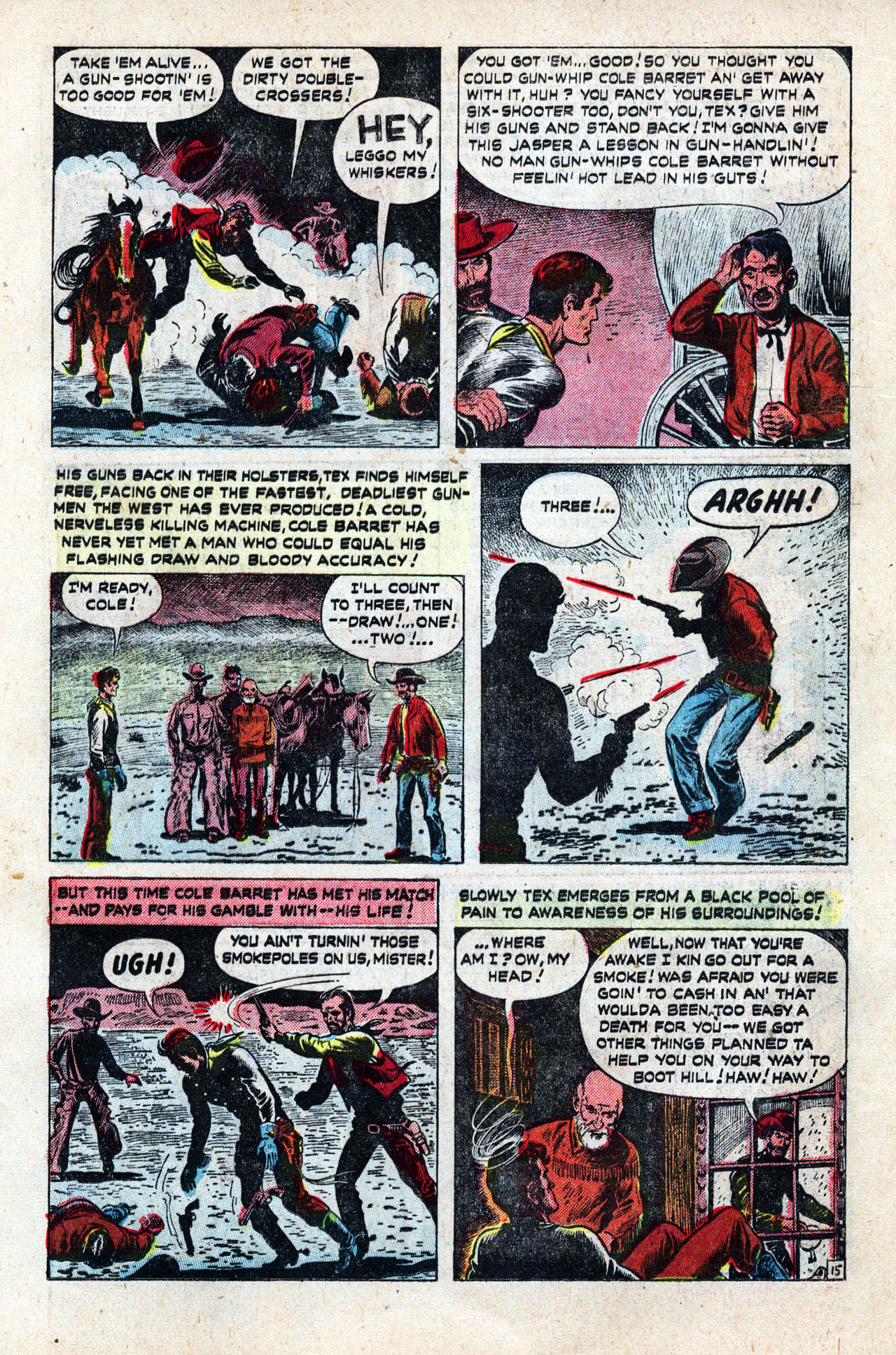 Read online Tex Taylor comic -  Issue #9 - 17