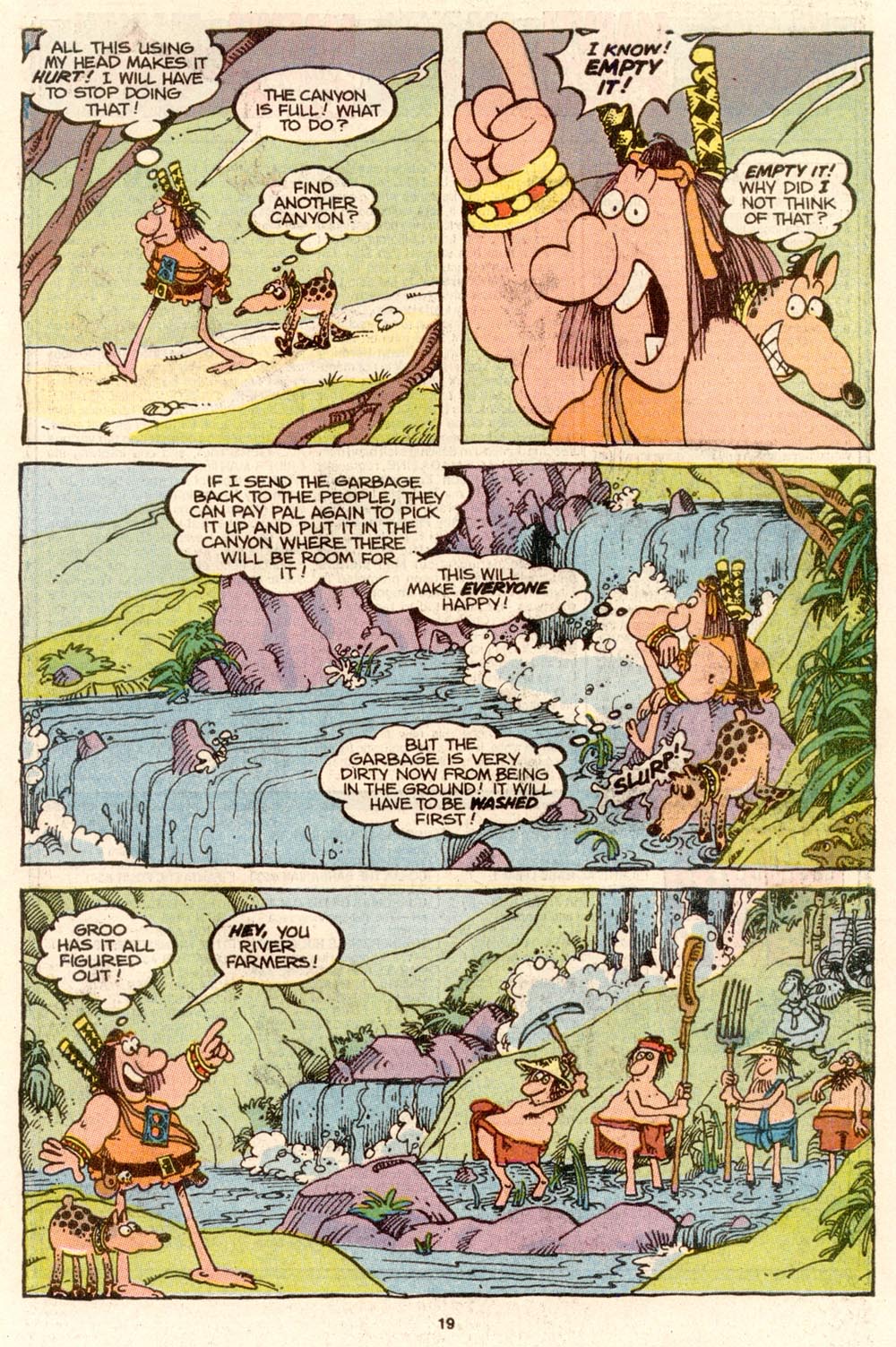 Read online Sergio Aragonés Groo the Wanderer comic -  Issue #65 - 19