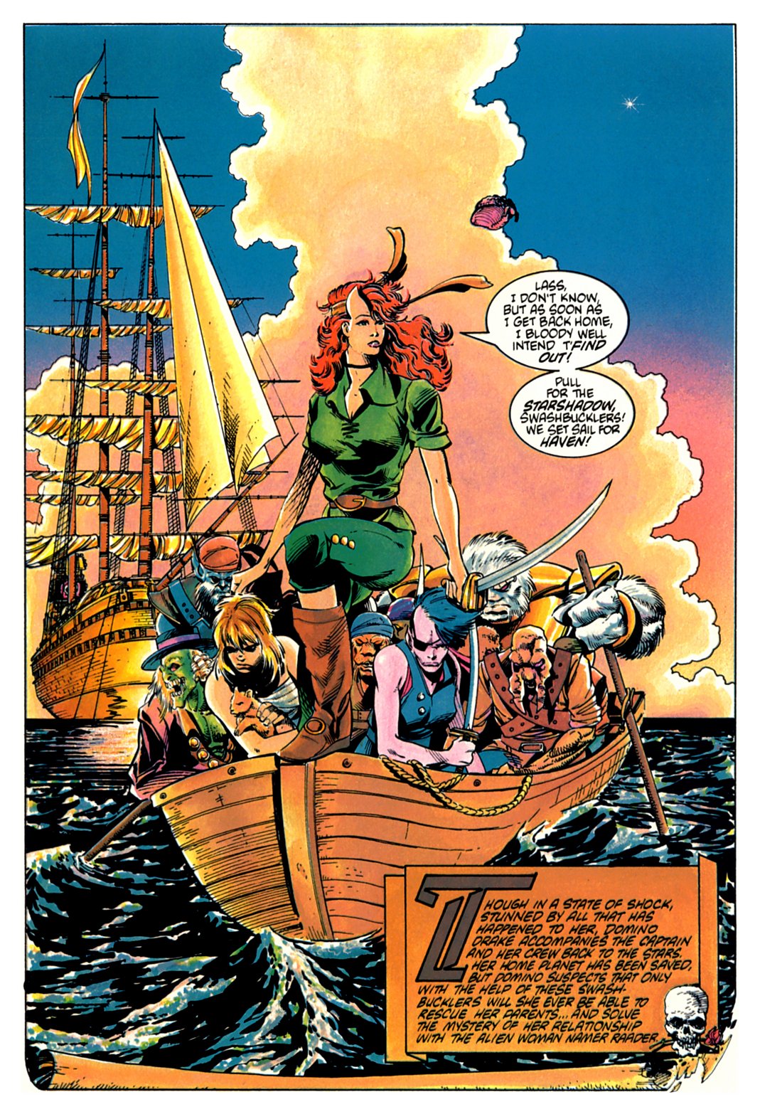 Read online Marvel Graphic Novel comic -  Issue #14 - Swords of the Swashbucklers - 59