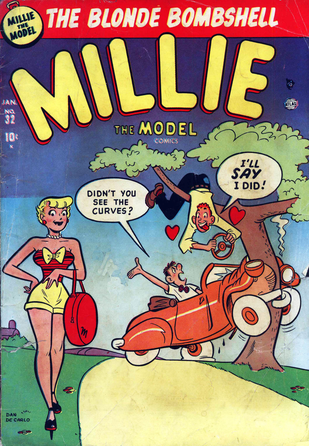 Read online Millie the Model comic -  Issue #32 - 1