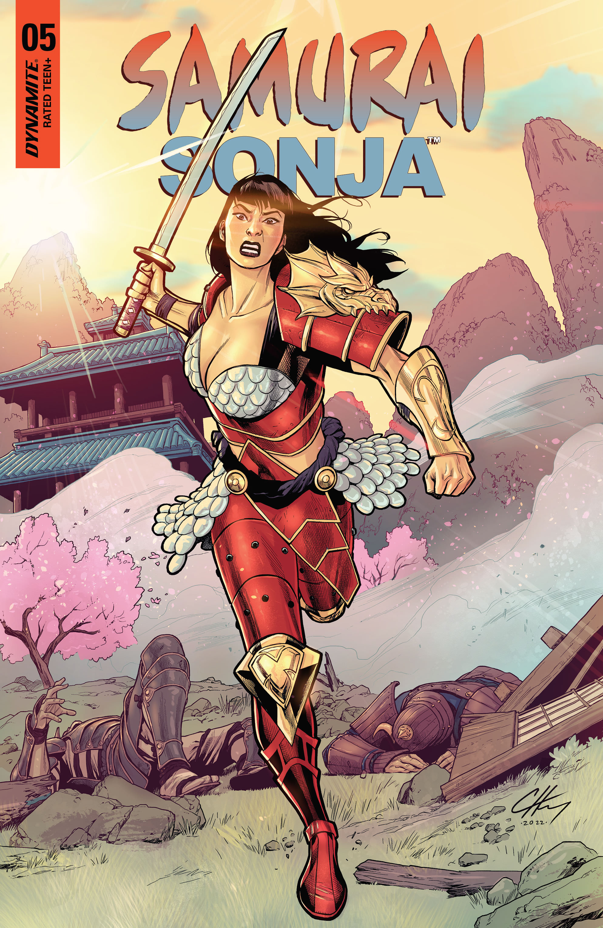 Read online Samurai Sonja comic -  Issue #5 - 1