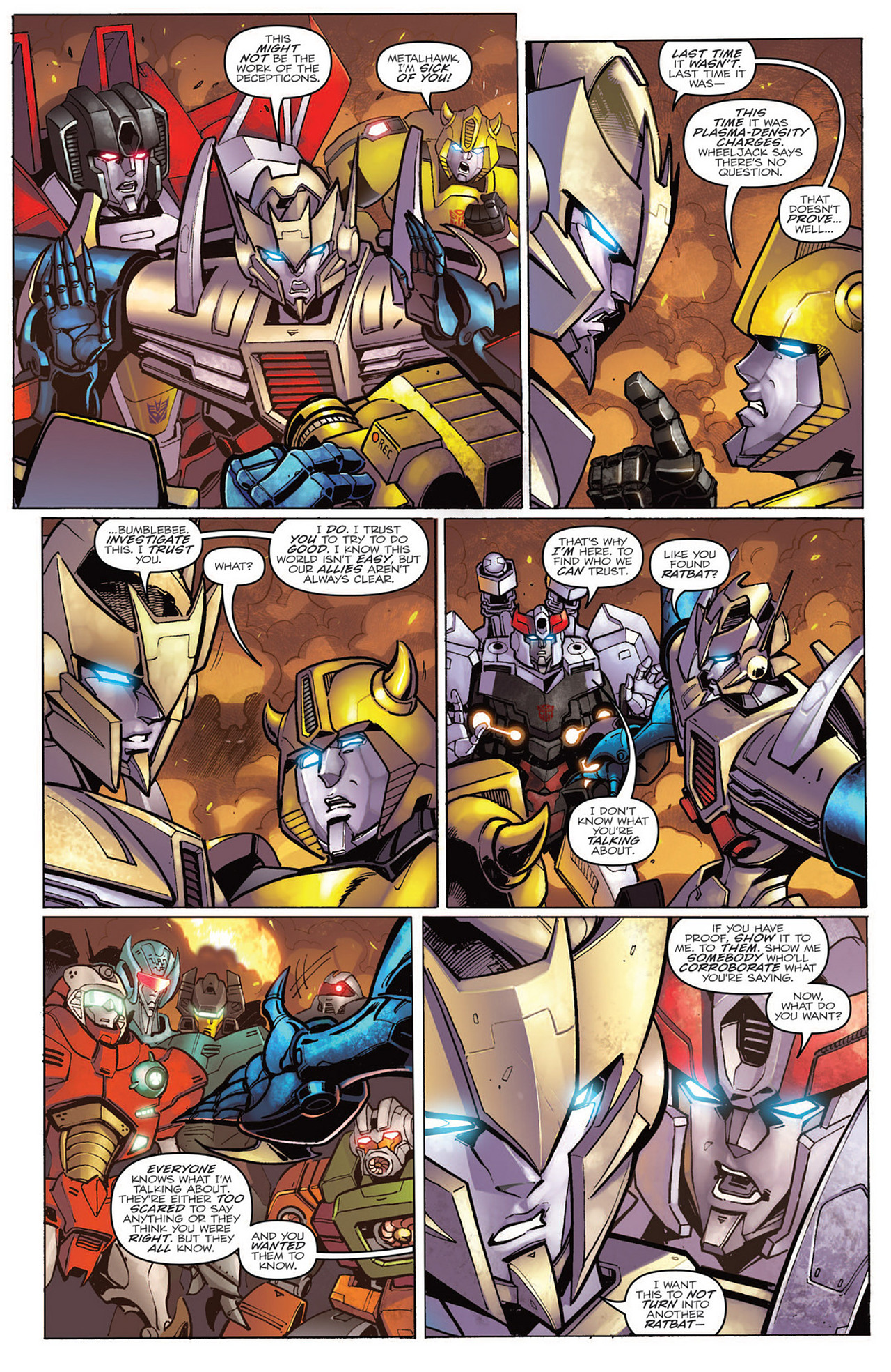 Read online Transformers: Robots In Disguise (2012) comic -  Issue #11 - 10