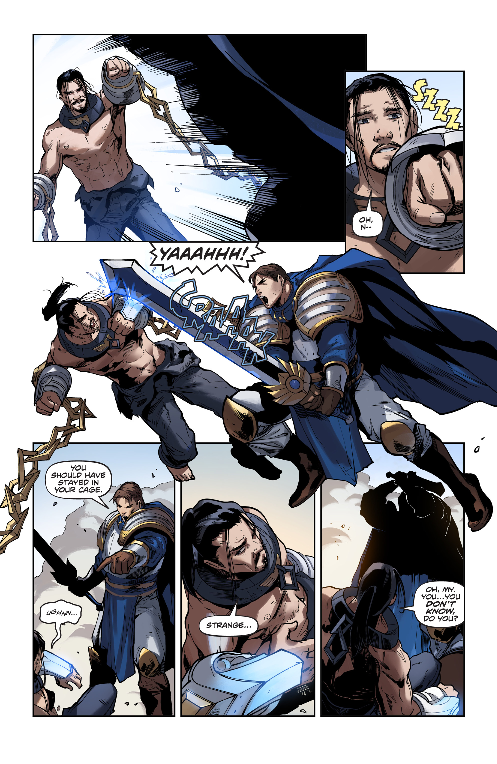 Read online League of Legends: Lux comic -  Issue #3 - 18