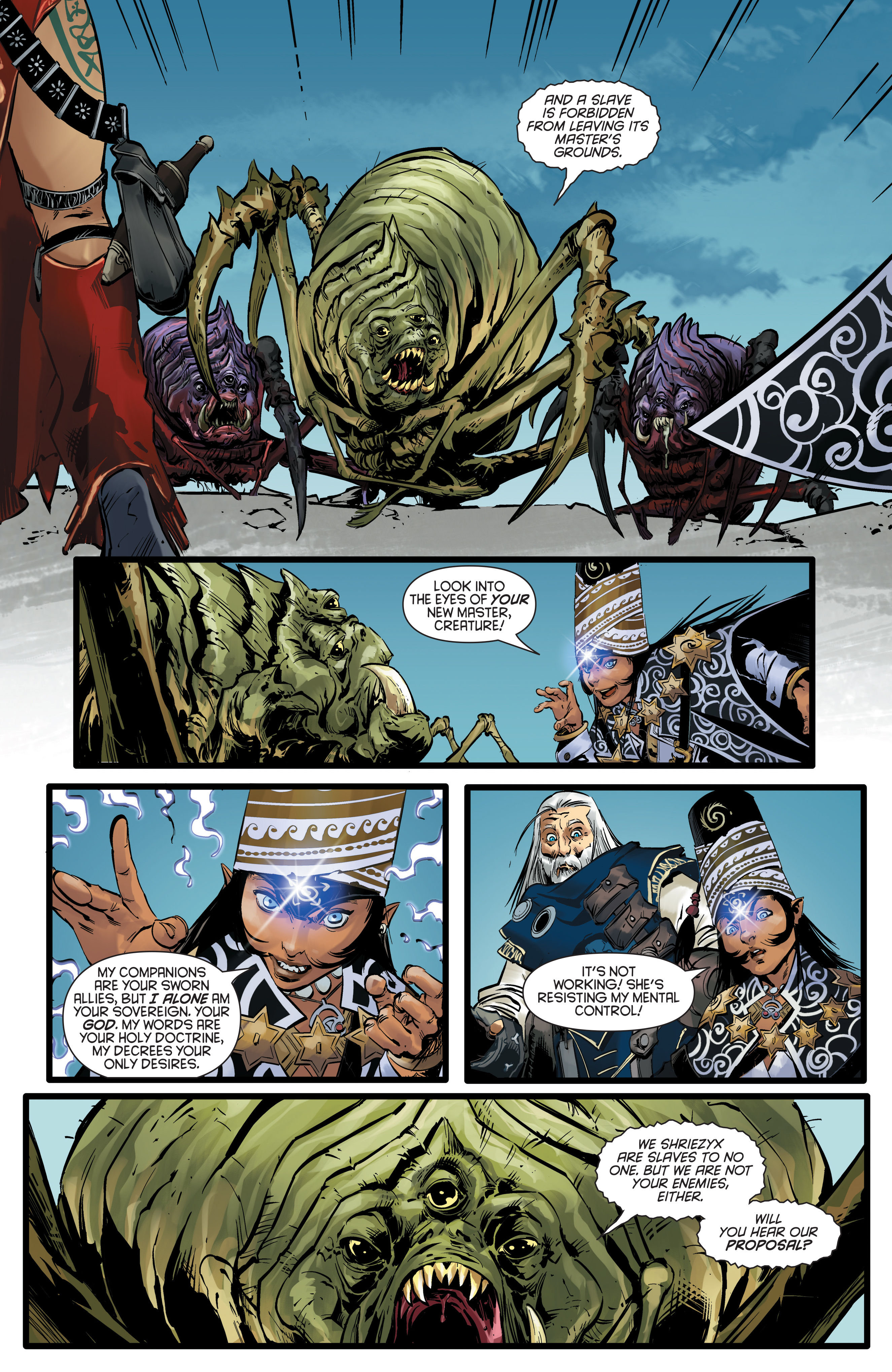 Read online Pathfinder: Hollow Mountain comic -  Issue #4 - 20