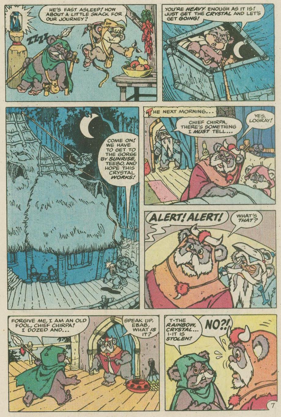 Read online Ewoks (1987) comic -  Issue #1 - 9