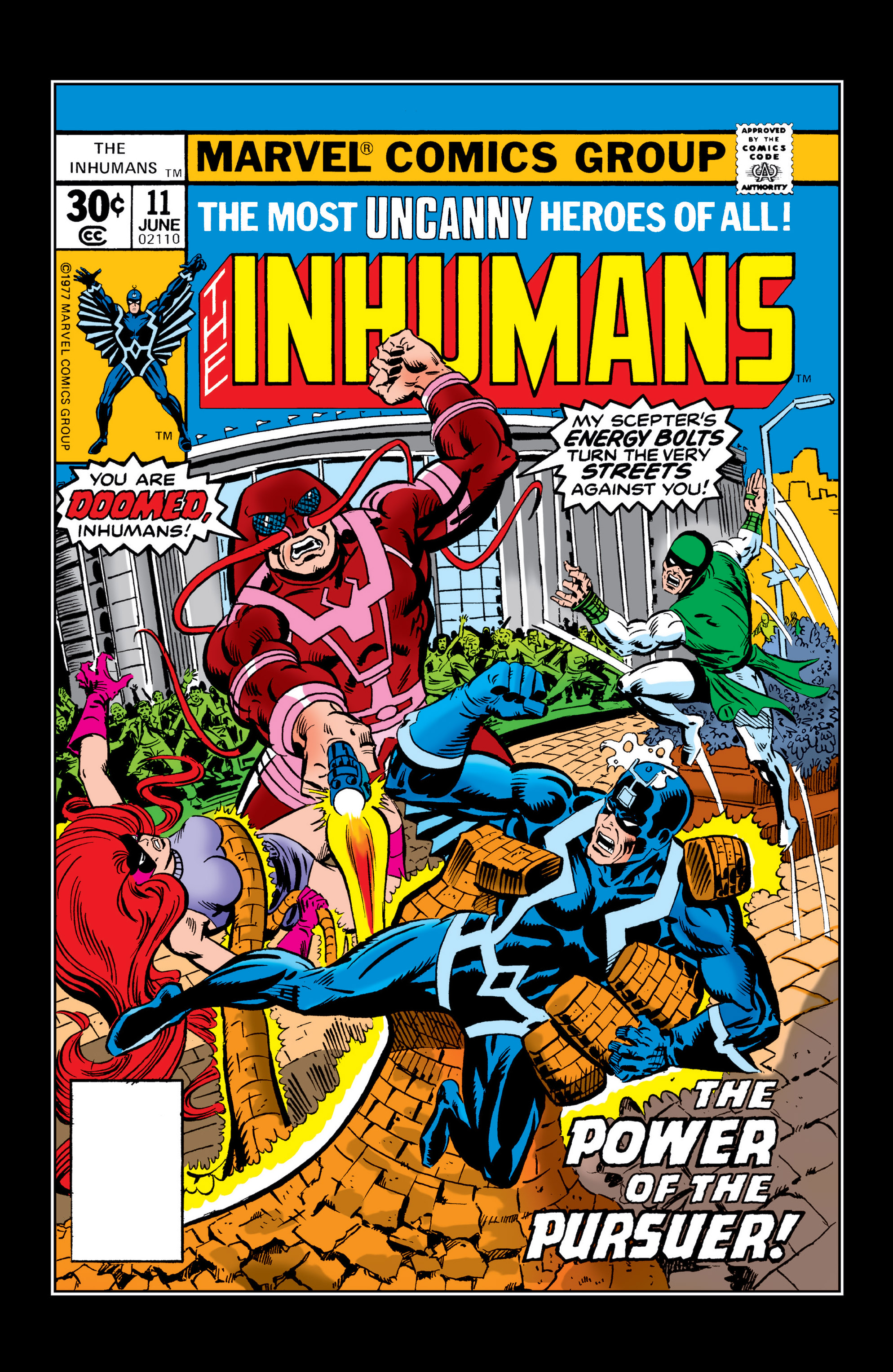 Read online Marvel Masterworks: The Inhumans comic -  Issue # TPB 2 (Part 2) - 74