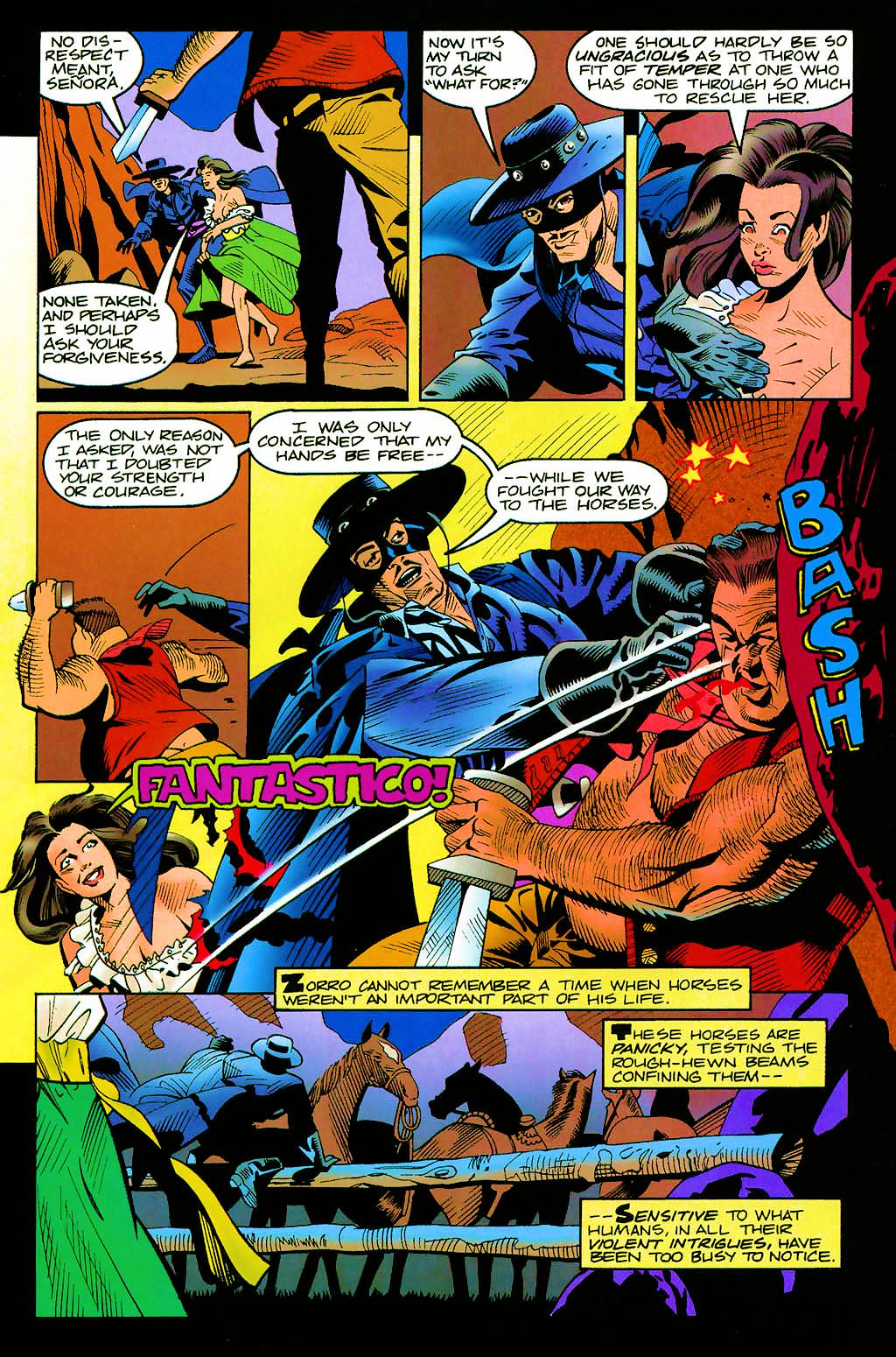 Read online Zorro (1993) comic -  Issue #1 - 18