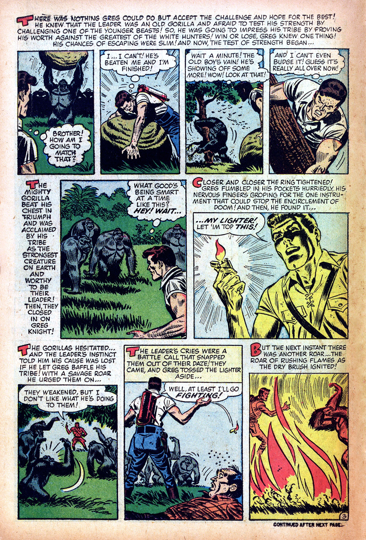 Read online Lorna, The Jungle Girl comic -  Issue #17 - 18