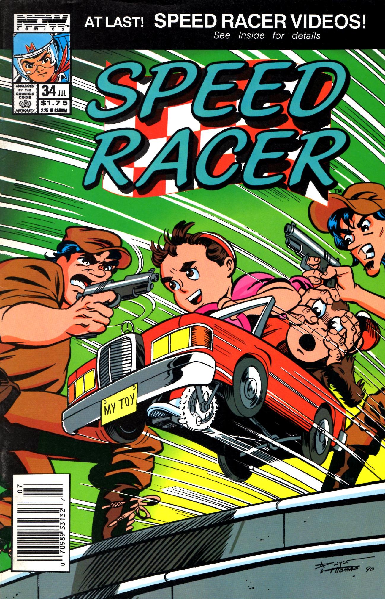 Read online Speed Racer (1987) comic -  Issue #34 - 1