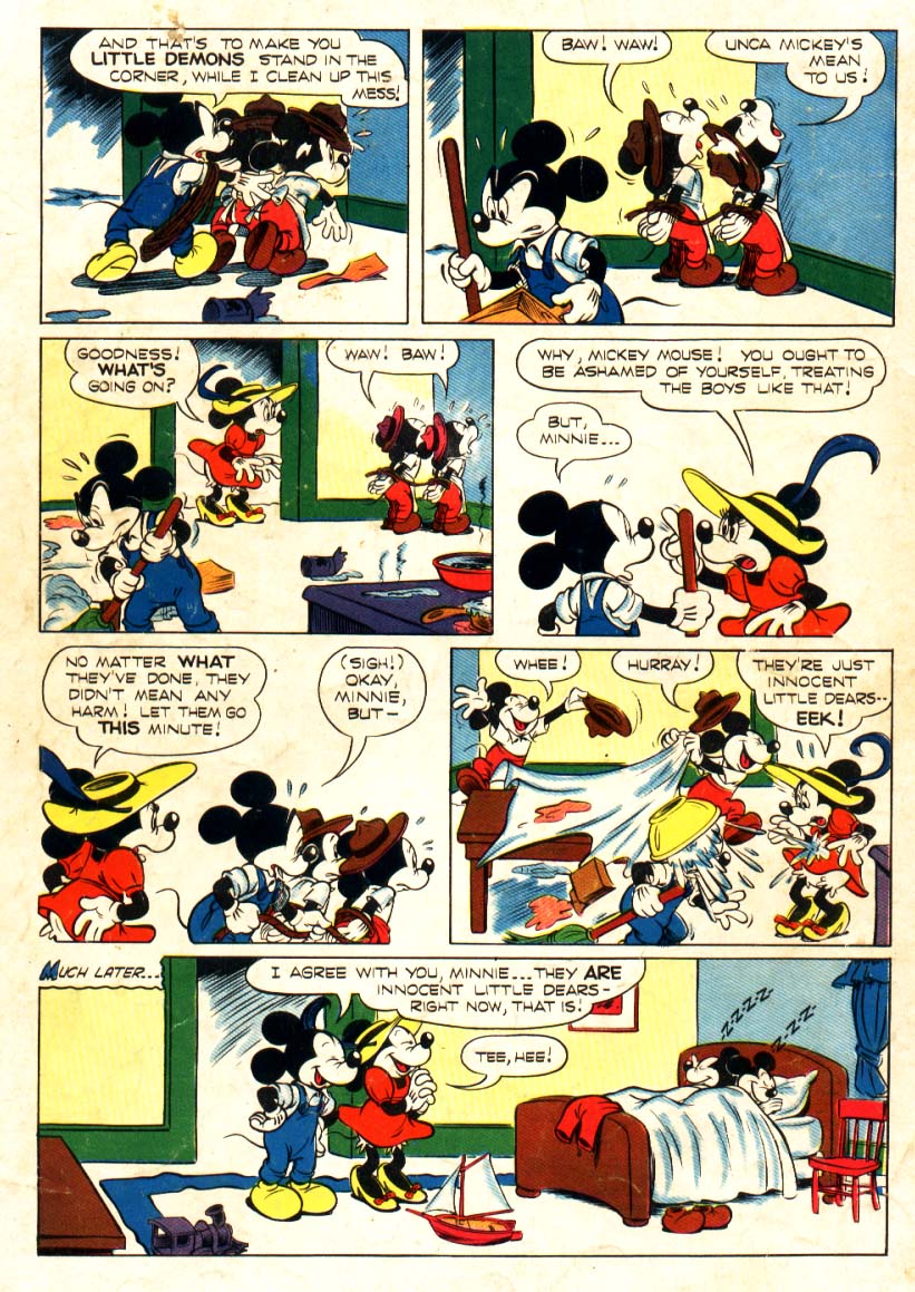 Read online Walt Disney's Mickey Mouse comic -  Issue #35 - 36
