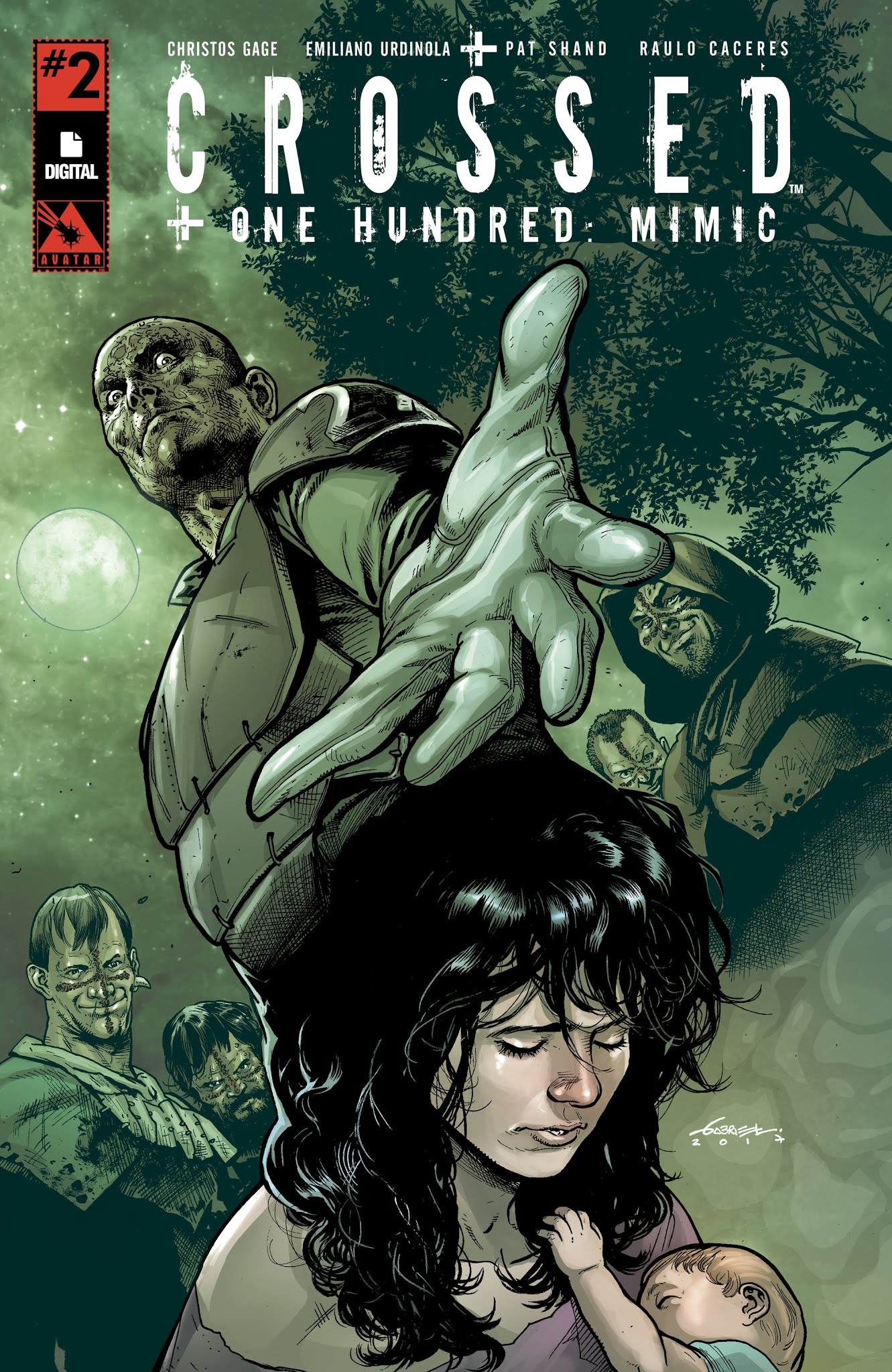 Read online Crossed Plus One Hundred: Mimic comic -  Issue #2 - 1