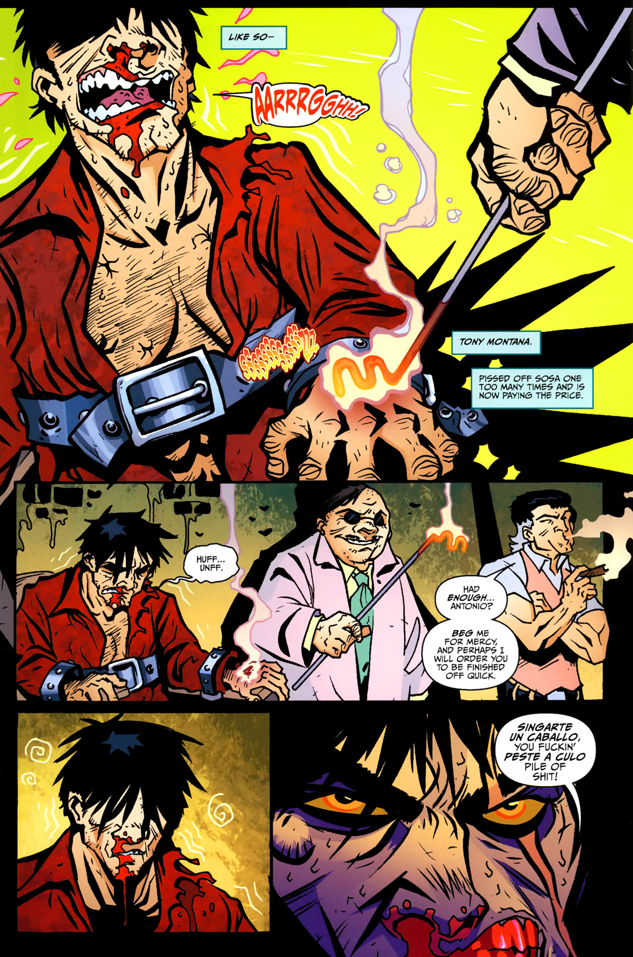 Read online Scarface: Scarred for Life comic -  Issue #5 - 6