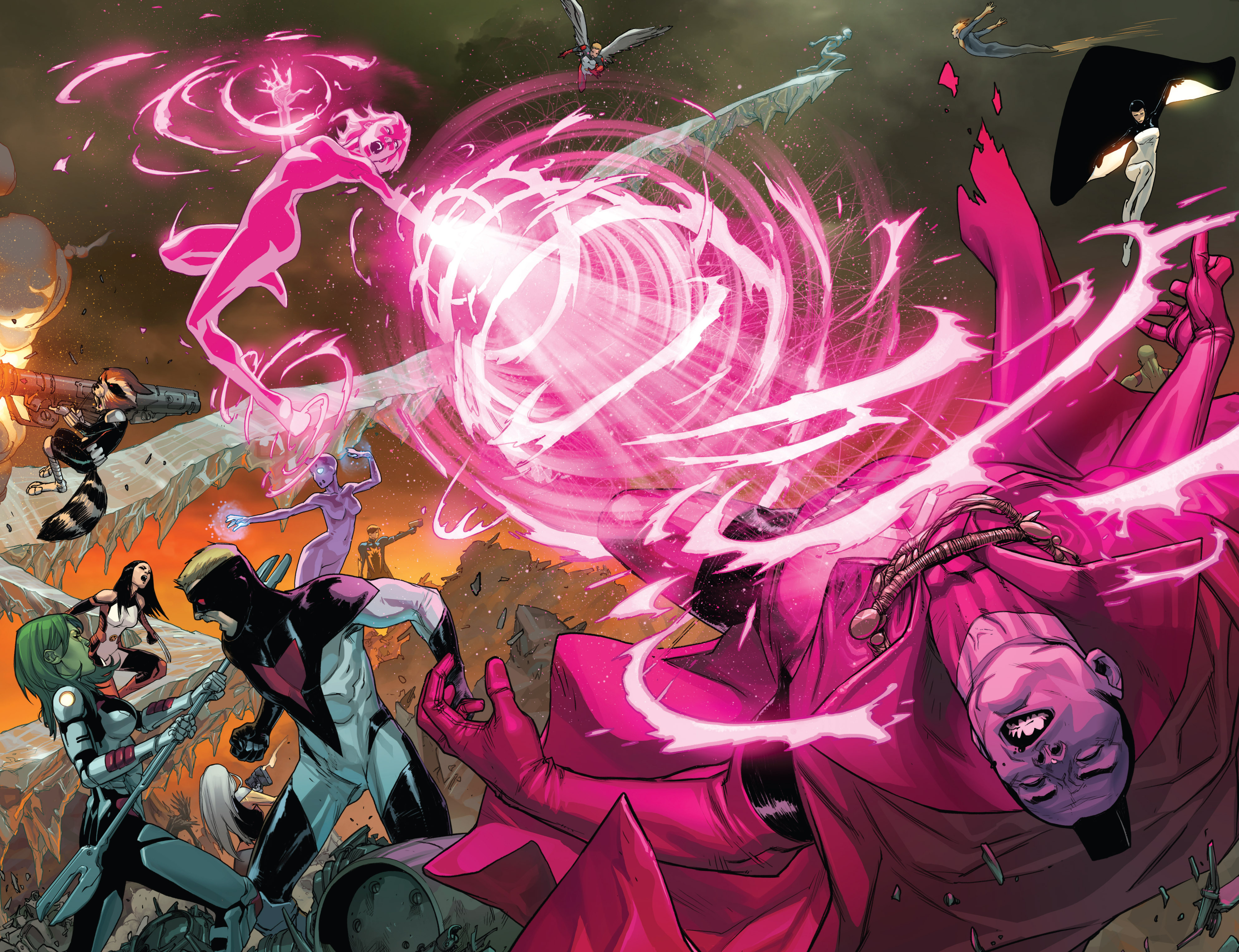 Read online Guardians of the Galaxy/All-New X-Men: The Trial of Jean Grey comic -  Issue # TPB - 100