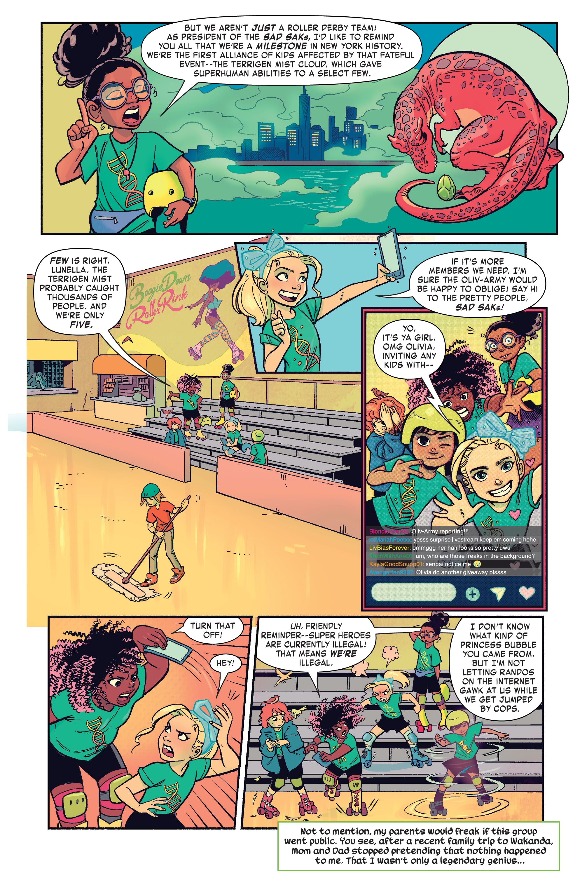 Read online Moon Girl and Devil Dinosaur (2022) comic -  Issue #1 - 6