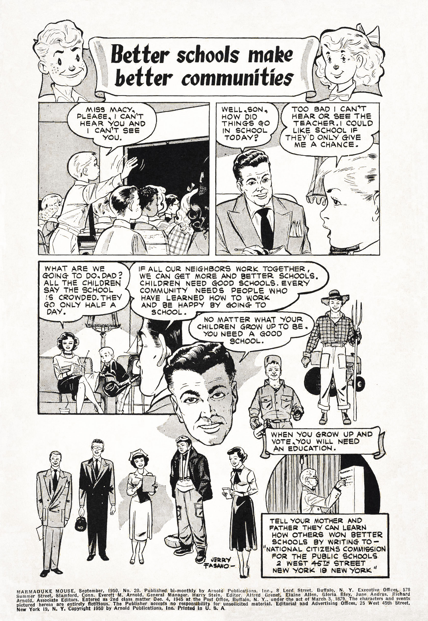 Read online Marmaduke Mouse comic -  Issue #20 - 2