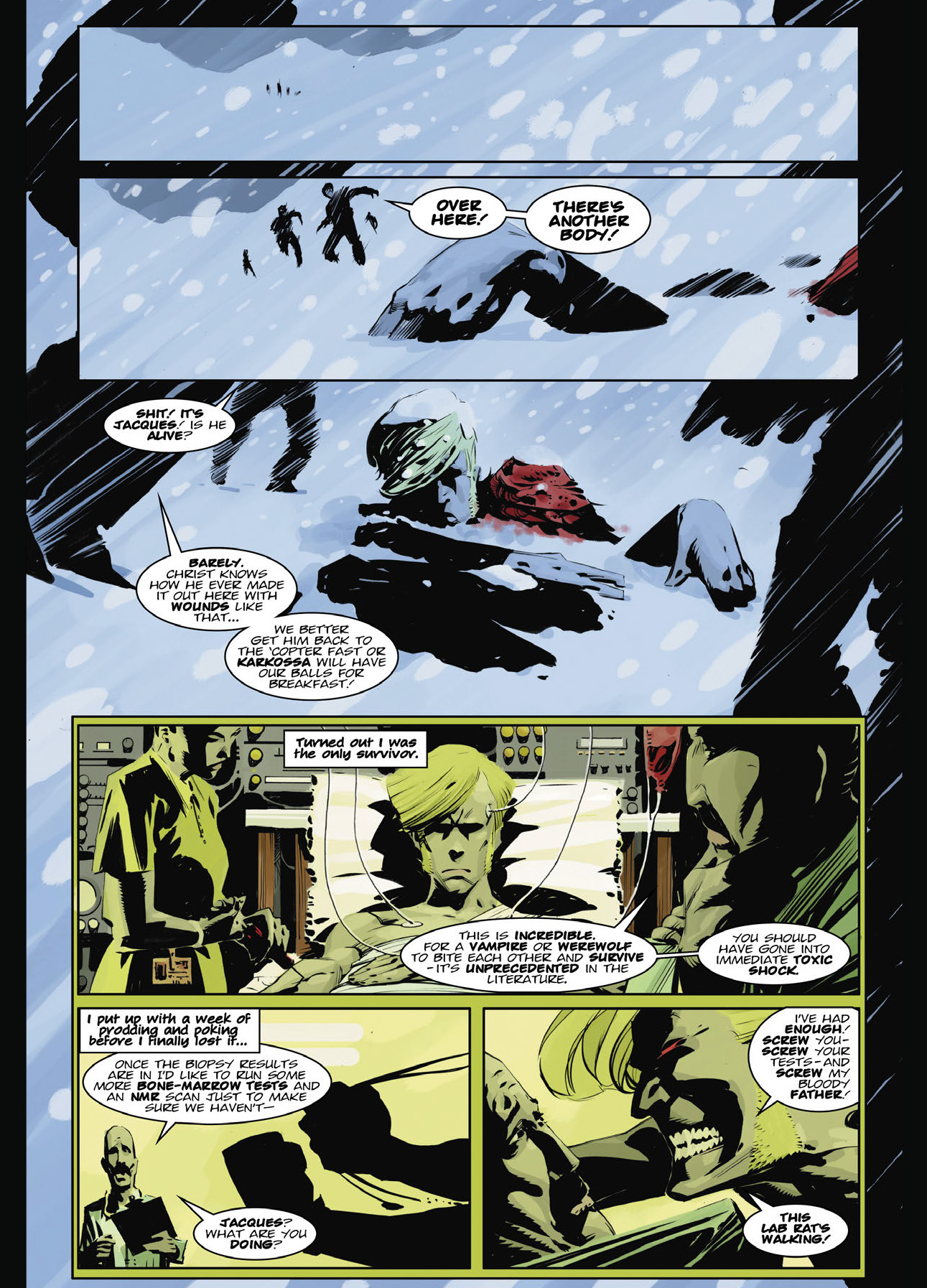 Read online Tharg's Terror Tales Presents Necronauts & A Love Like Blood comic -  Issue # TPB - 71