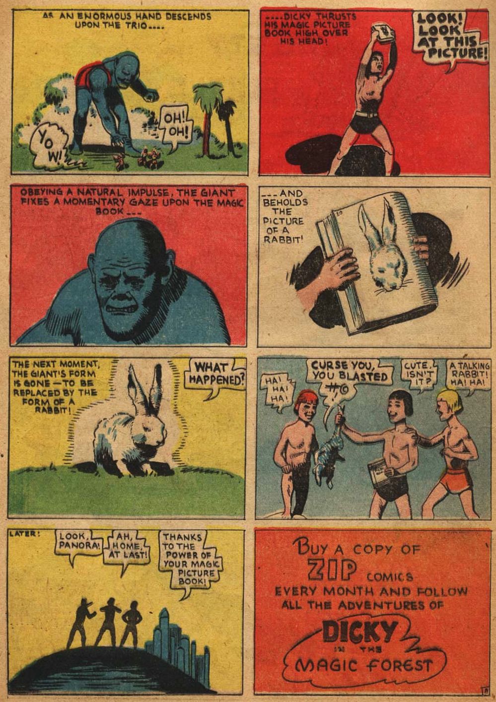 Read Online Zip Comics Comic Issue 18