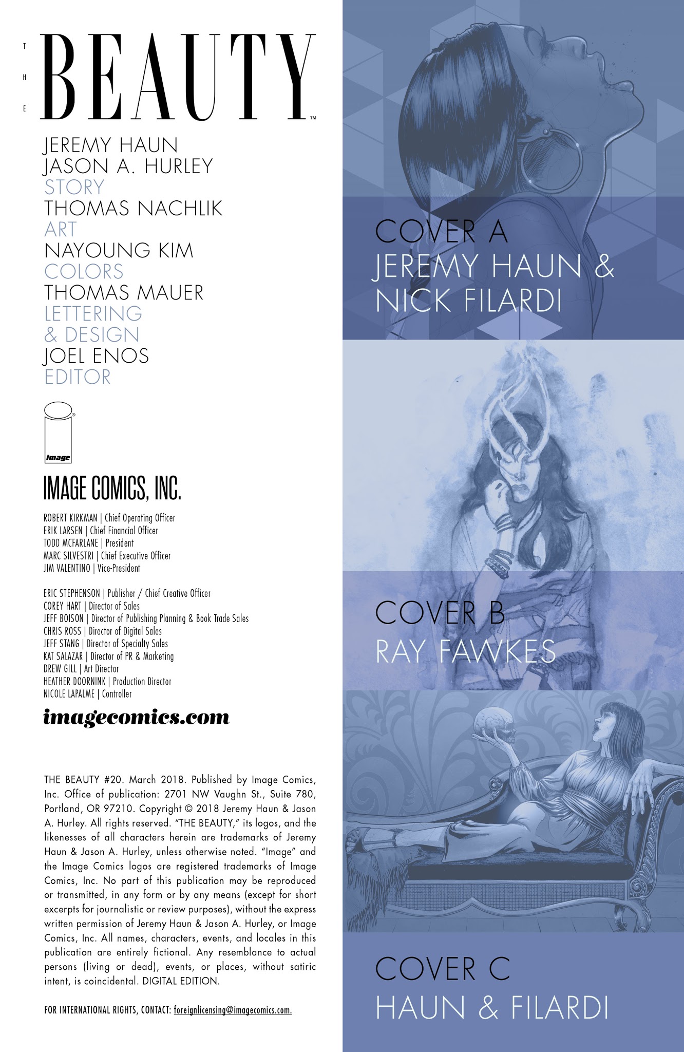 Read online The Beauty comic -  Issue #20 - 2