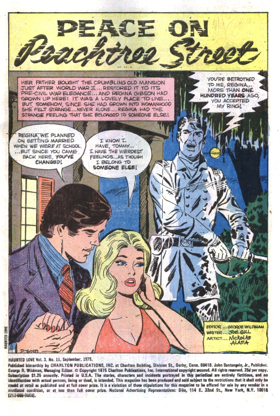 Read online Haunted Love (1973) comic -  Issue #11 - 3