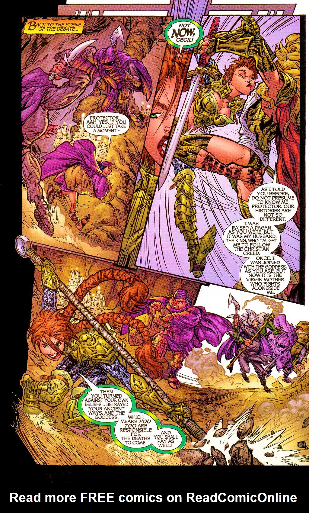 Read online Lady Pendragon / More Than Mortal comic -  Issue #1 - 15