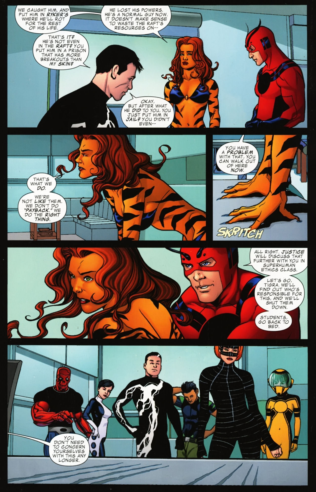 Read online Avengers Academy comic -  Issue #8 - 9